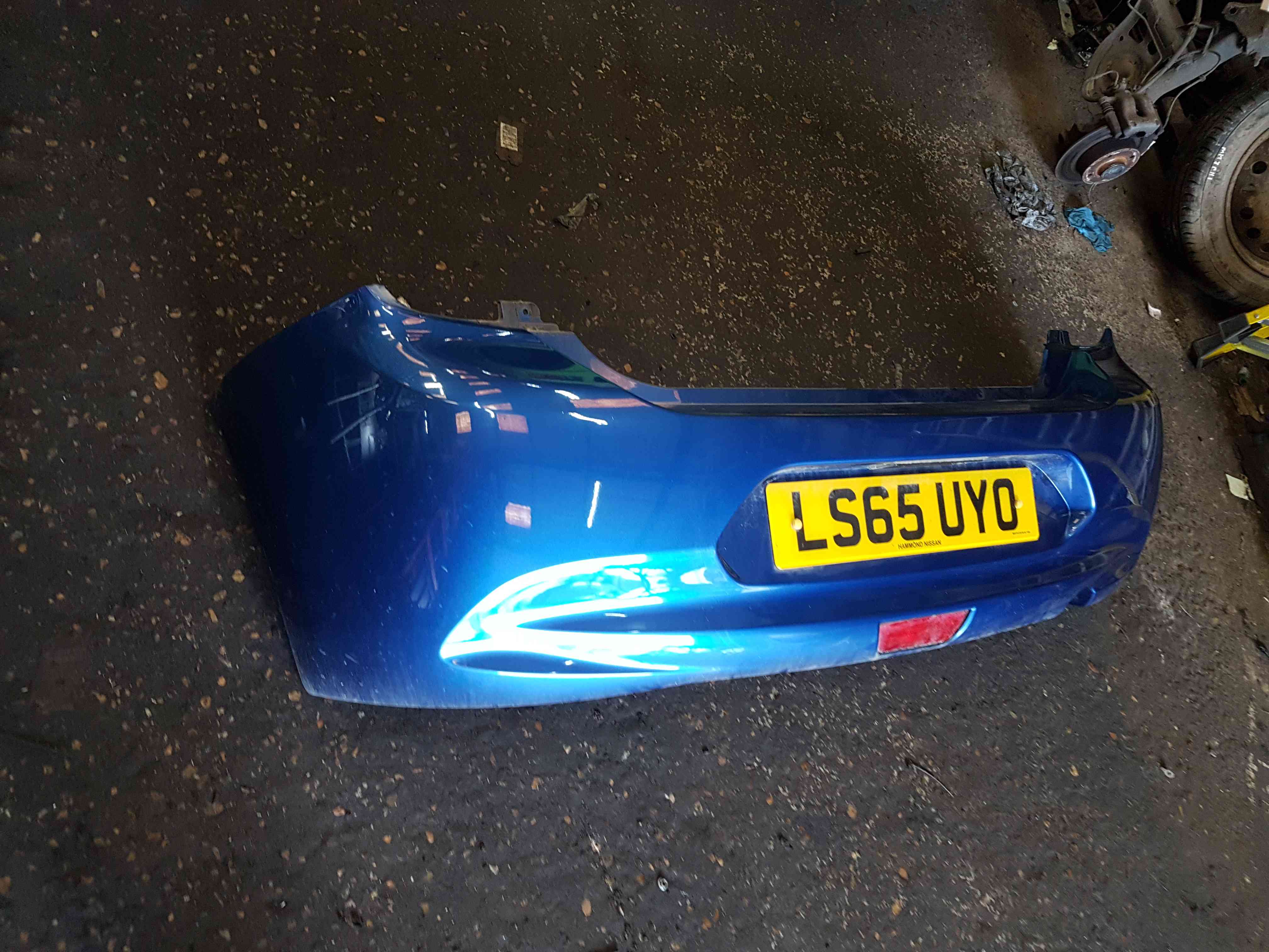 Thumb 4 Nissan Micra K13 2010-2017 Rear Bumper B53 Blue