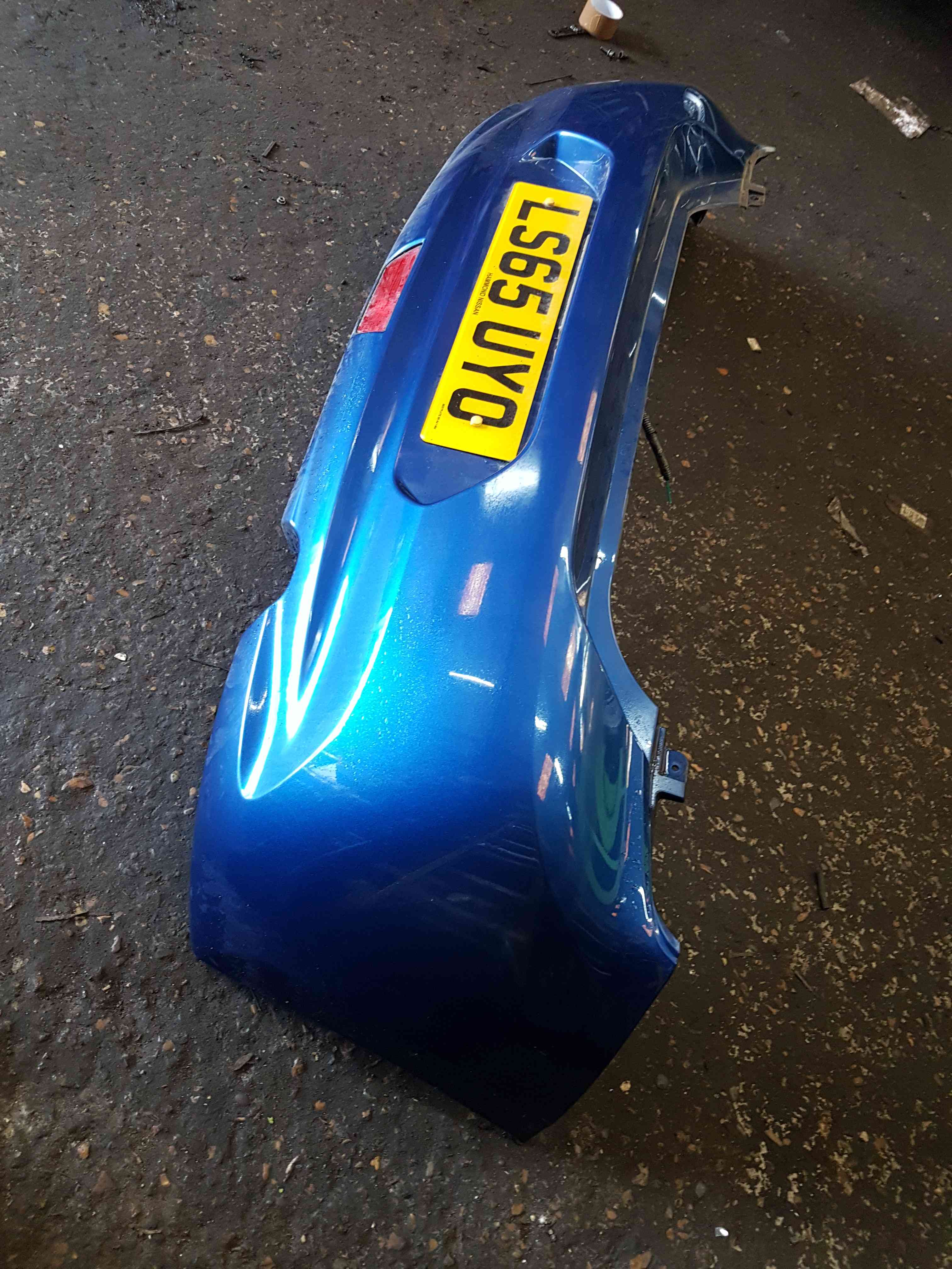 Thumb 7 Nissan Micra K13 2010-2017 Rear Bumper B53 Blue