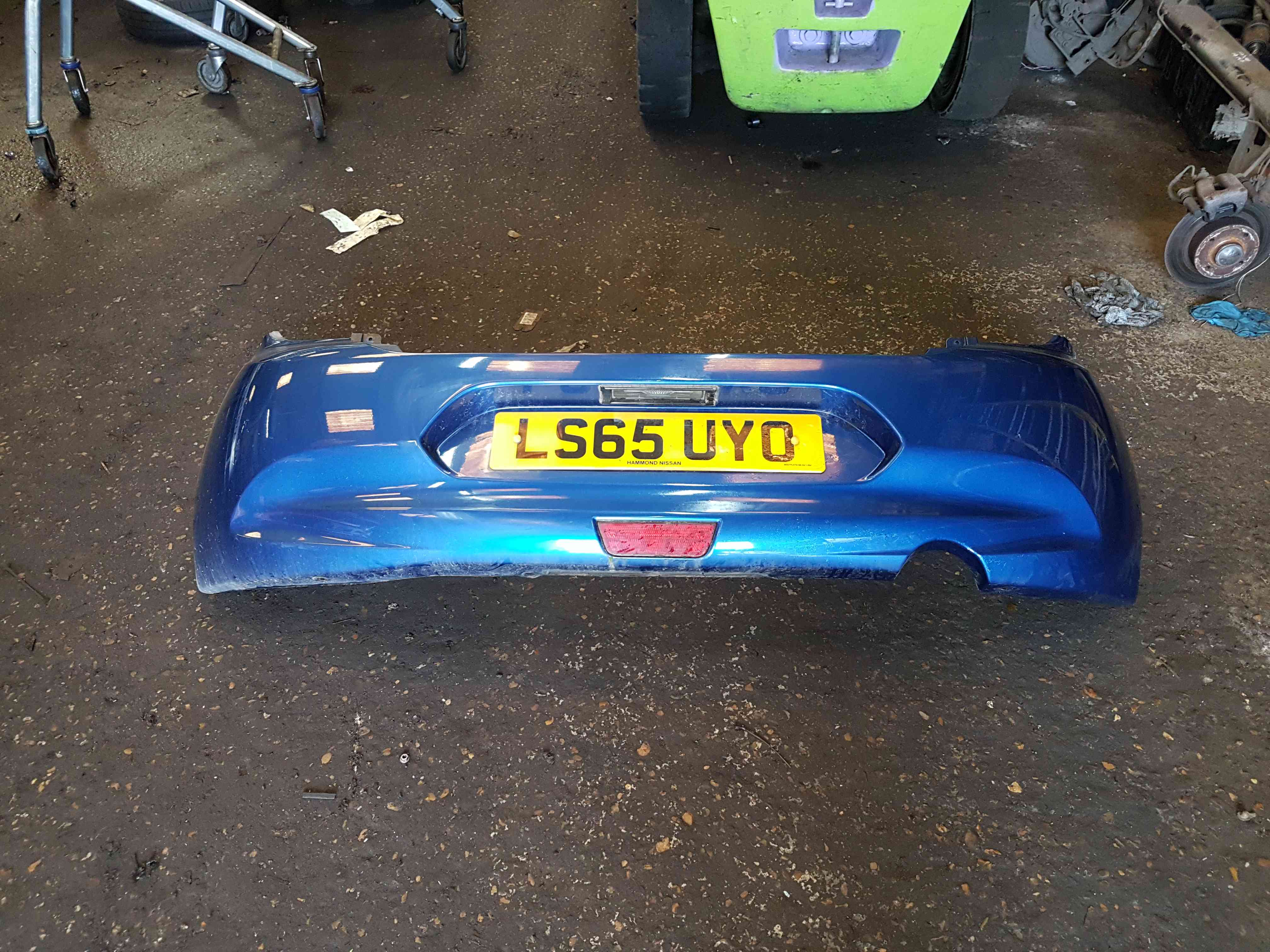 Thumb 8 Nissan Micra K13 2010-2017 Rear Bumper B53 Blue