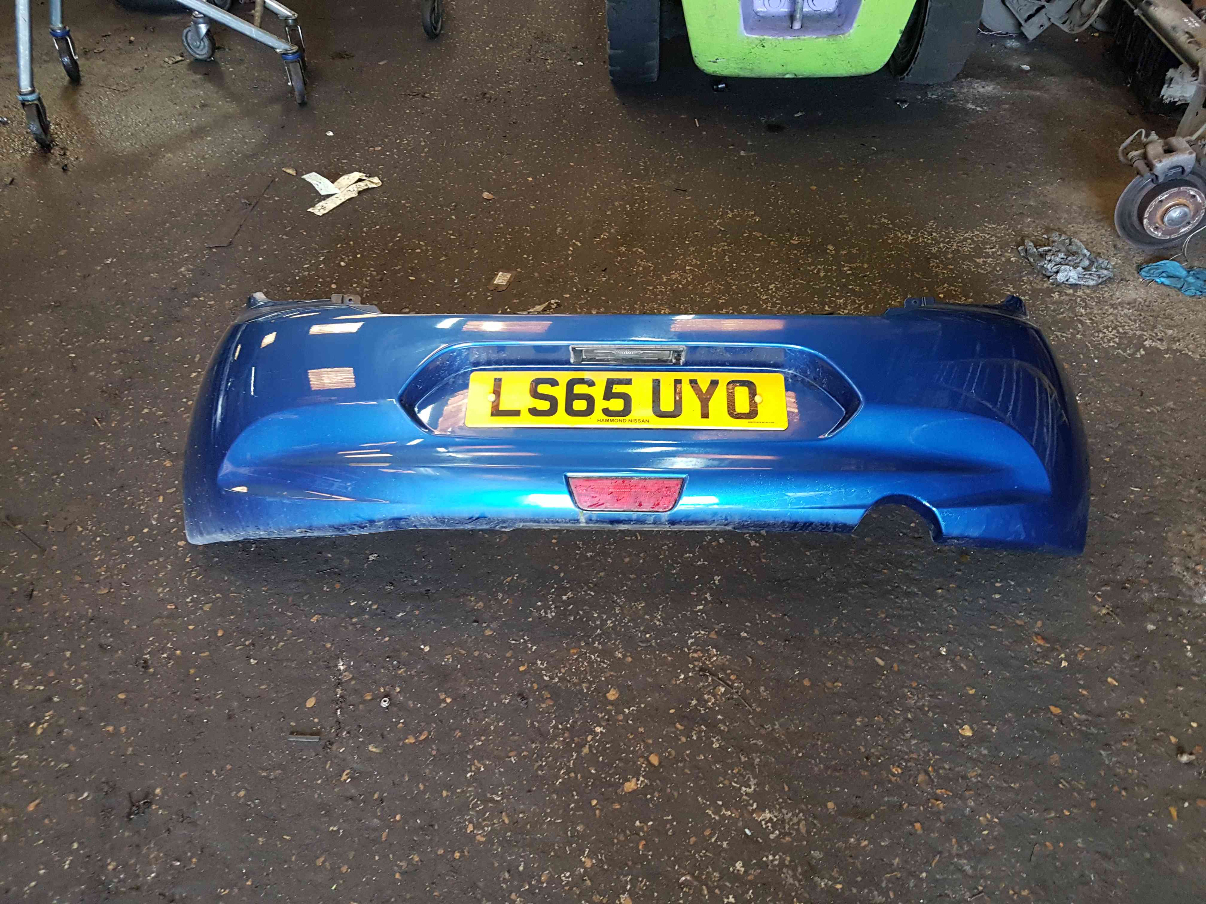 Thumb 9 Nissan Micra K13 2010-2017 Rear Bumper B53 Blue