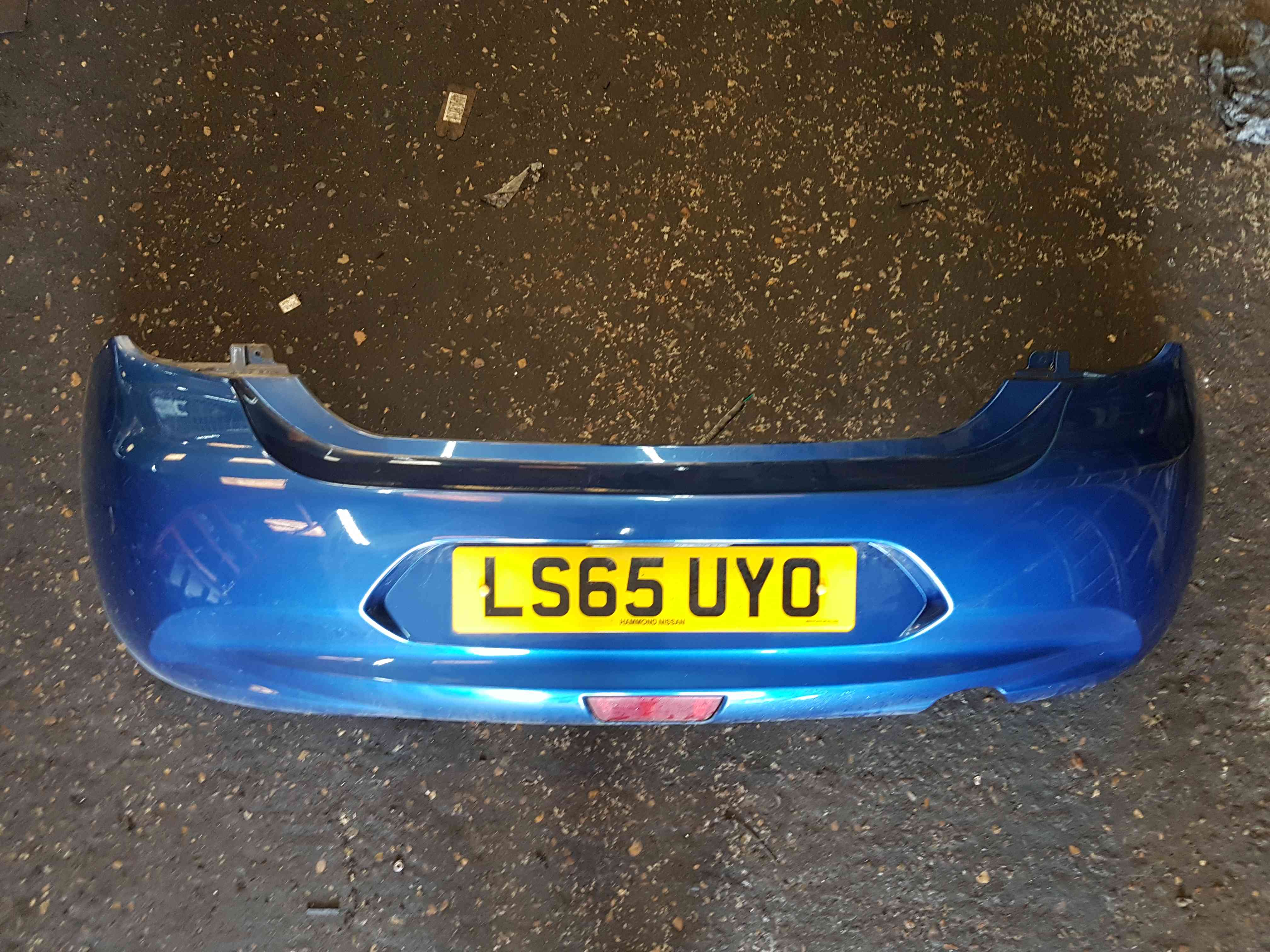 Thumb 10 Nissan Micra K13 2010-2017 Rear Bumper B53 Blue