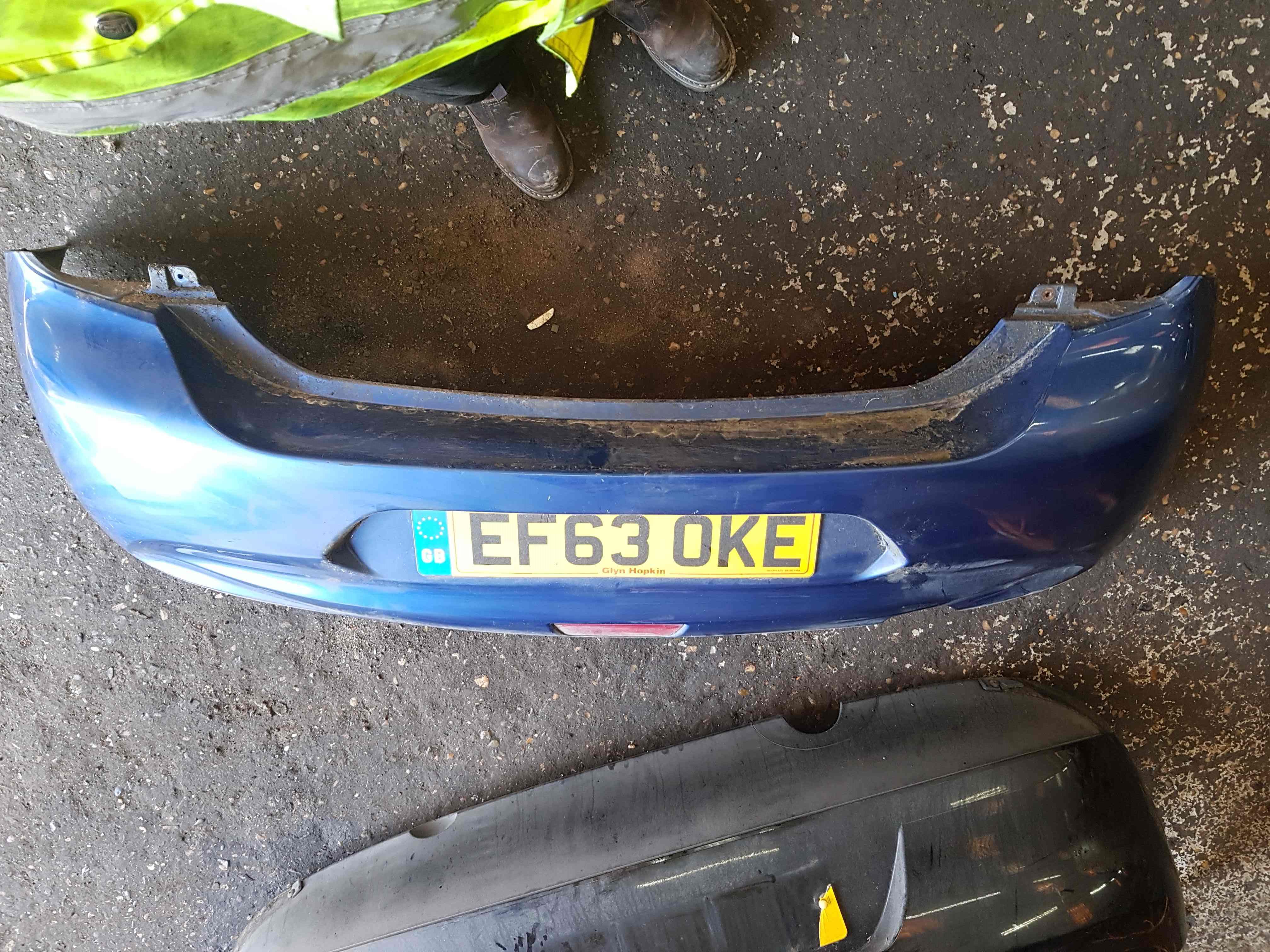 Thumb 5 Nissan Micra K13 2010-2017 Rear Bumper Blue B53