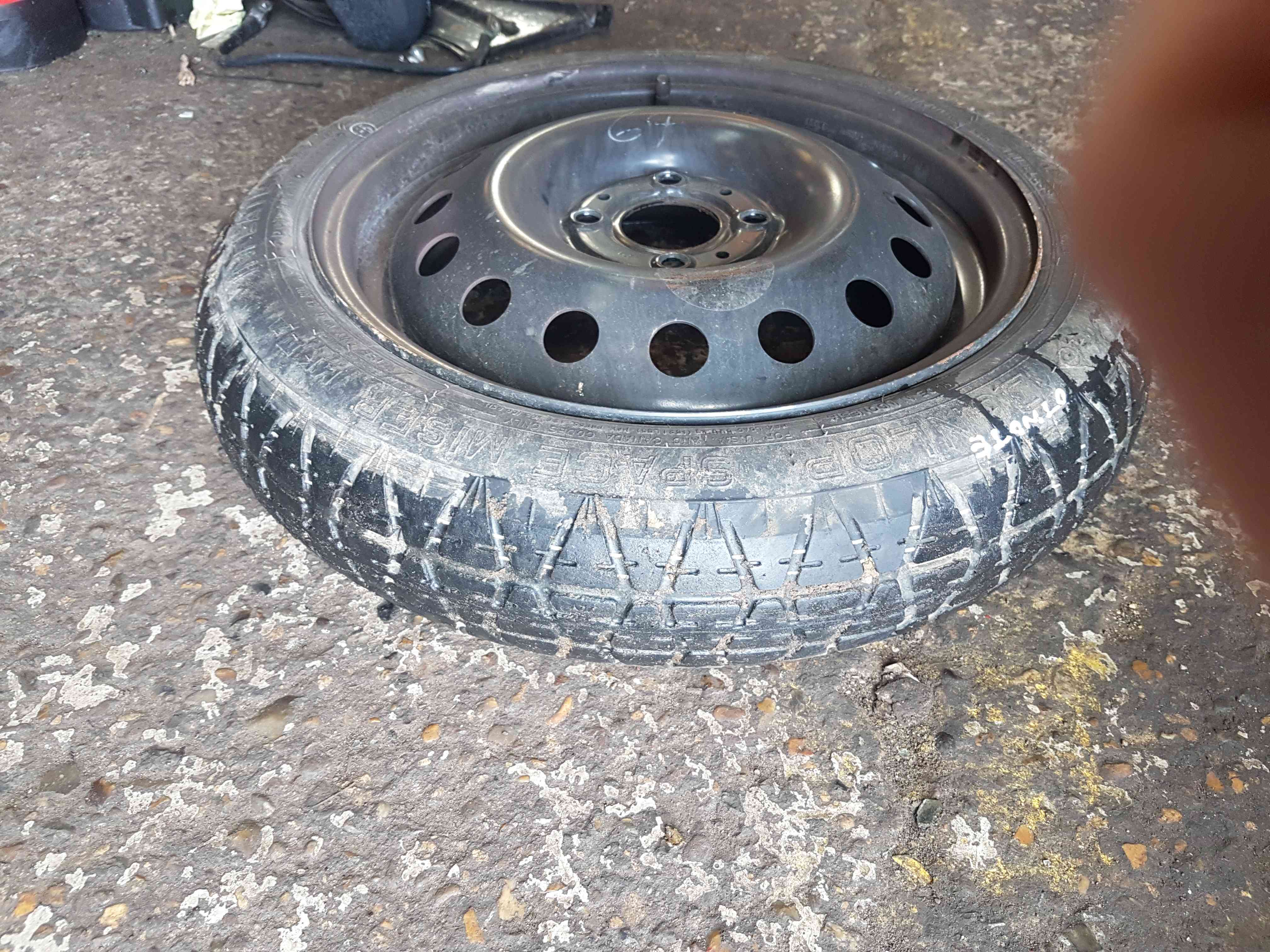 Thumb 4 Nissan Micra K13 2010-2017 Steel Wheel RIM + Tyre 125 70 15 4/5