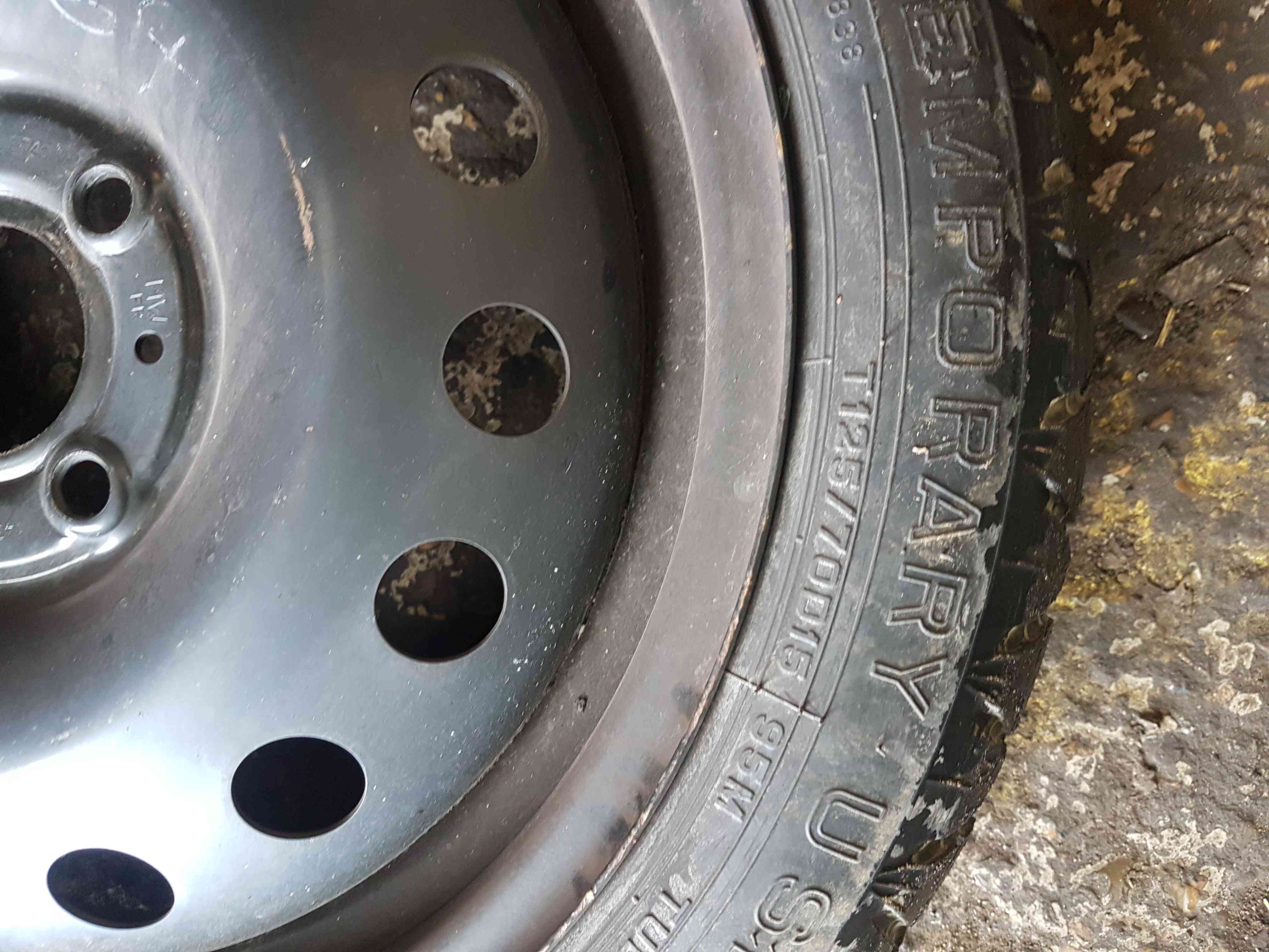 Thumb 6 Nissan Micra K13 2010-2017 Steel Wheel RIM + Tyre 125 70 15 4/5