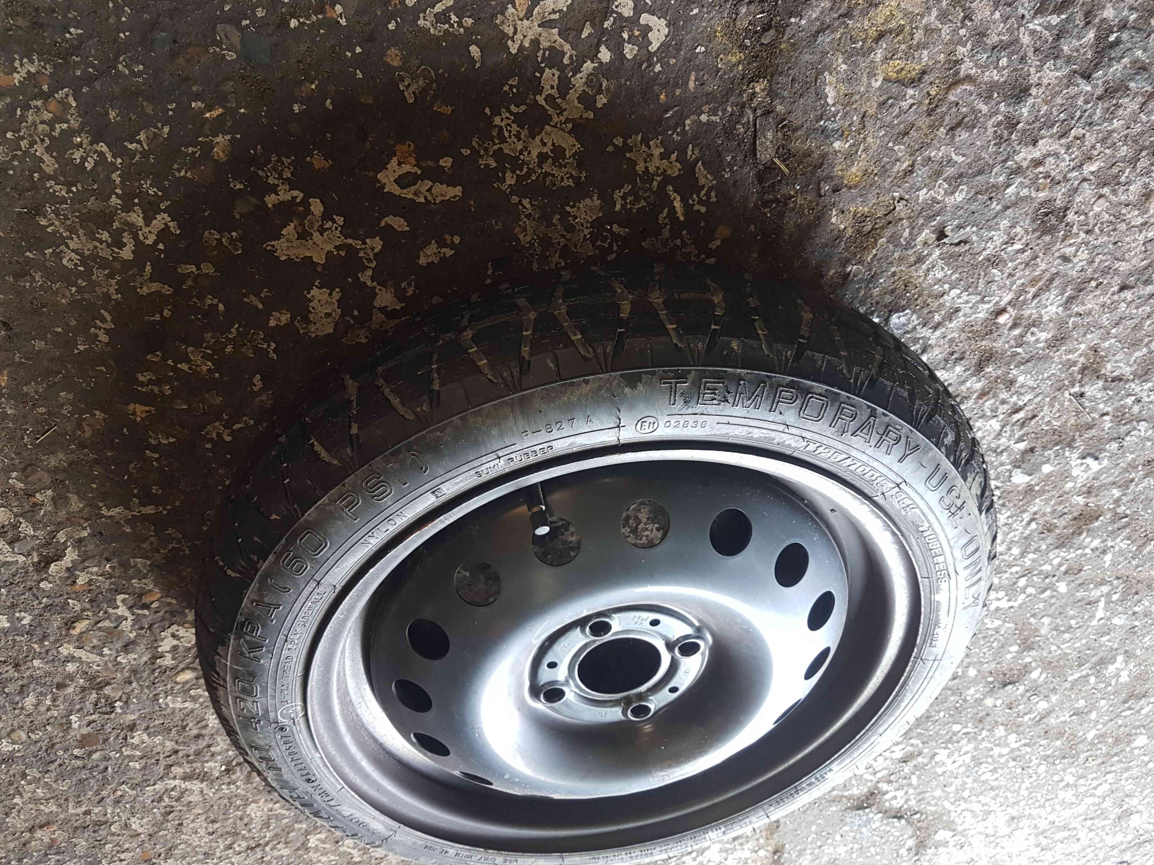 Thumb 7 Nissan Micra K13 2010-2017 Steel Wheel RIM + Tyre 125 70 15 4/5
