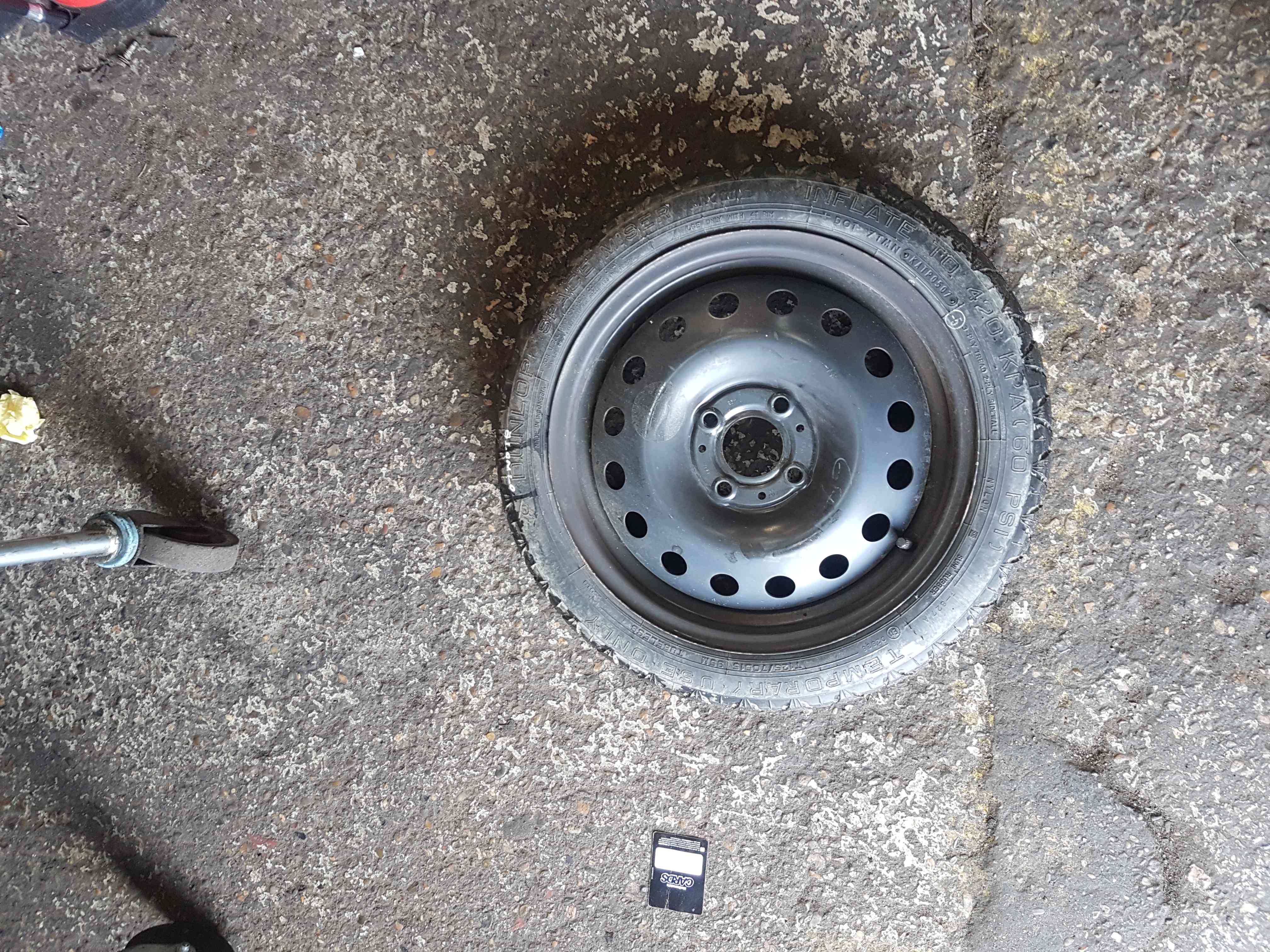 Thumb 9 Nissan Micra K13 2010-2017 Steel Wheel RIM + Tyre 125 70 15 4/5