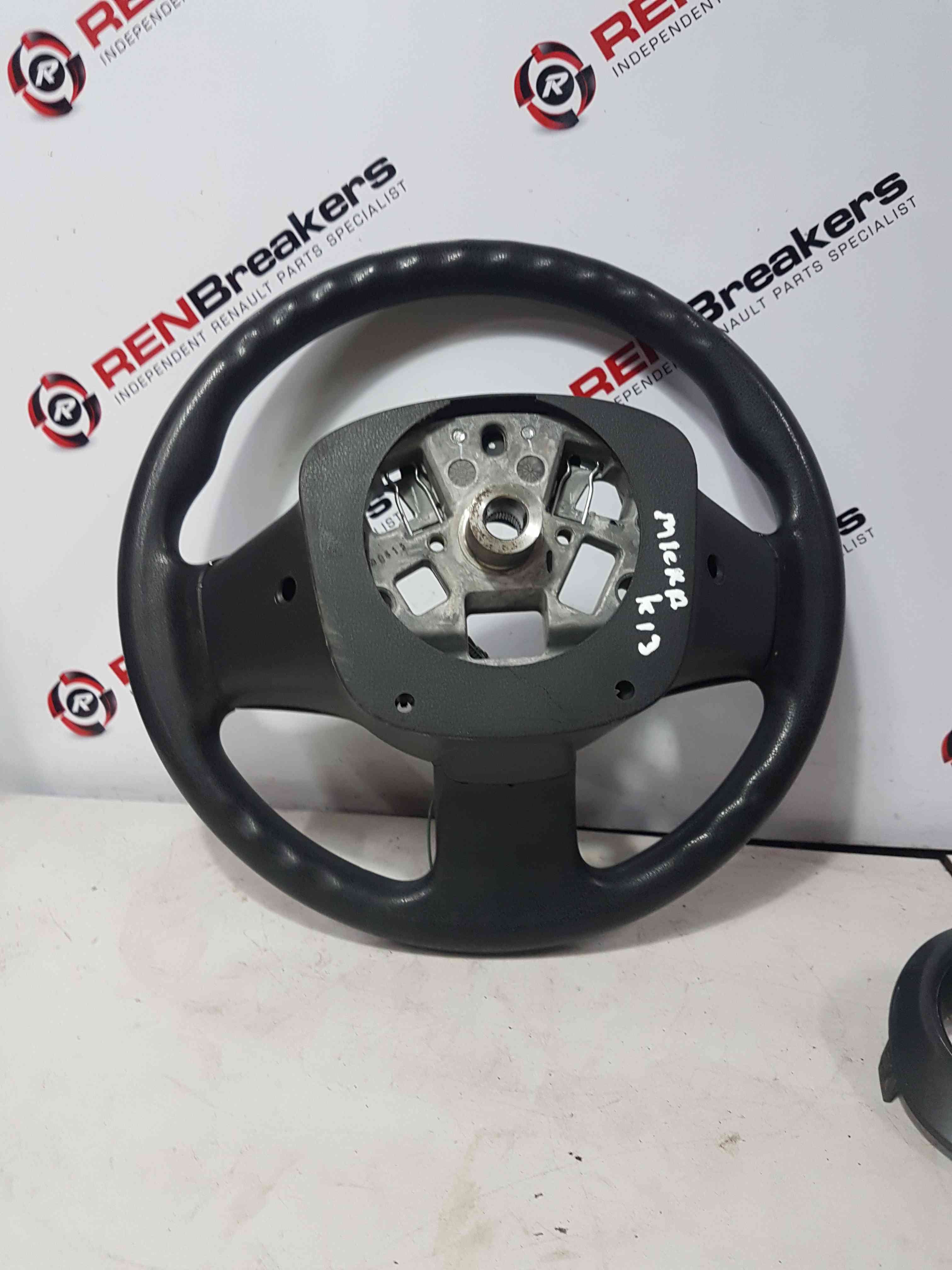 Thumb 7 Nissan Micra K13 2010-2017 Steering Wheel + Buttons 484301Heoc