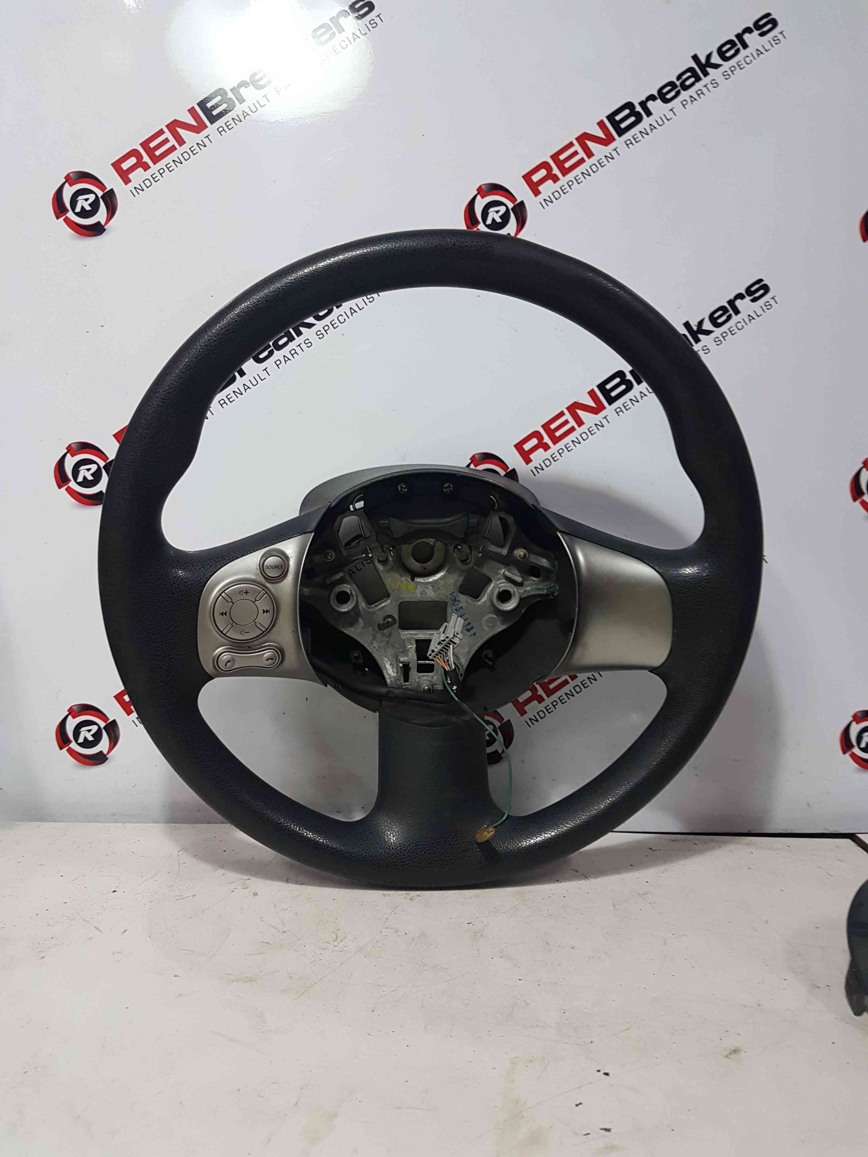 Thumb 8 Nissan Micra K13 2010-2017 Steering Wheel + Buttons 484301Heoc