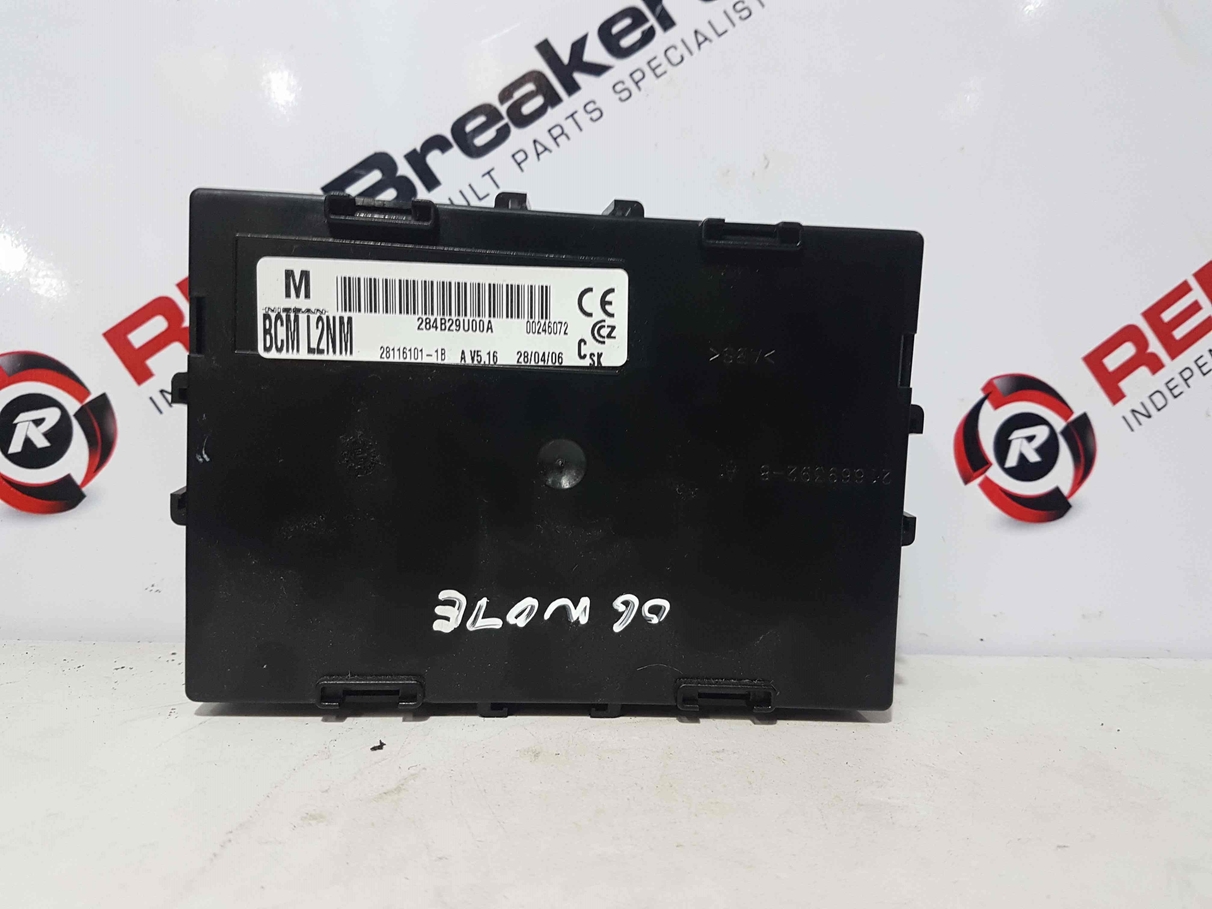 Thumb 6 Nissan Note E11 2002-2010 ECU Body Control Module BCM 284B29u00a