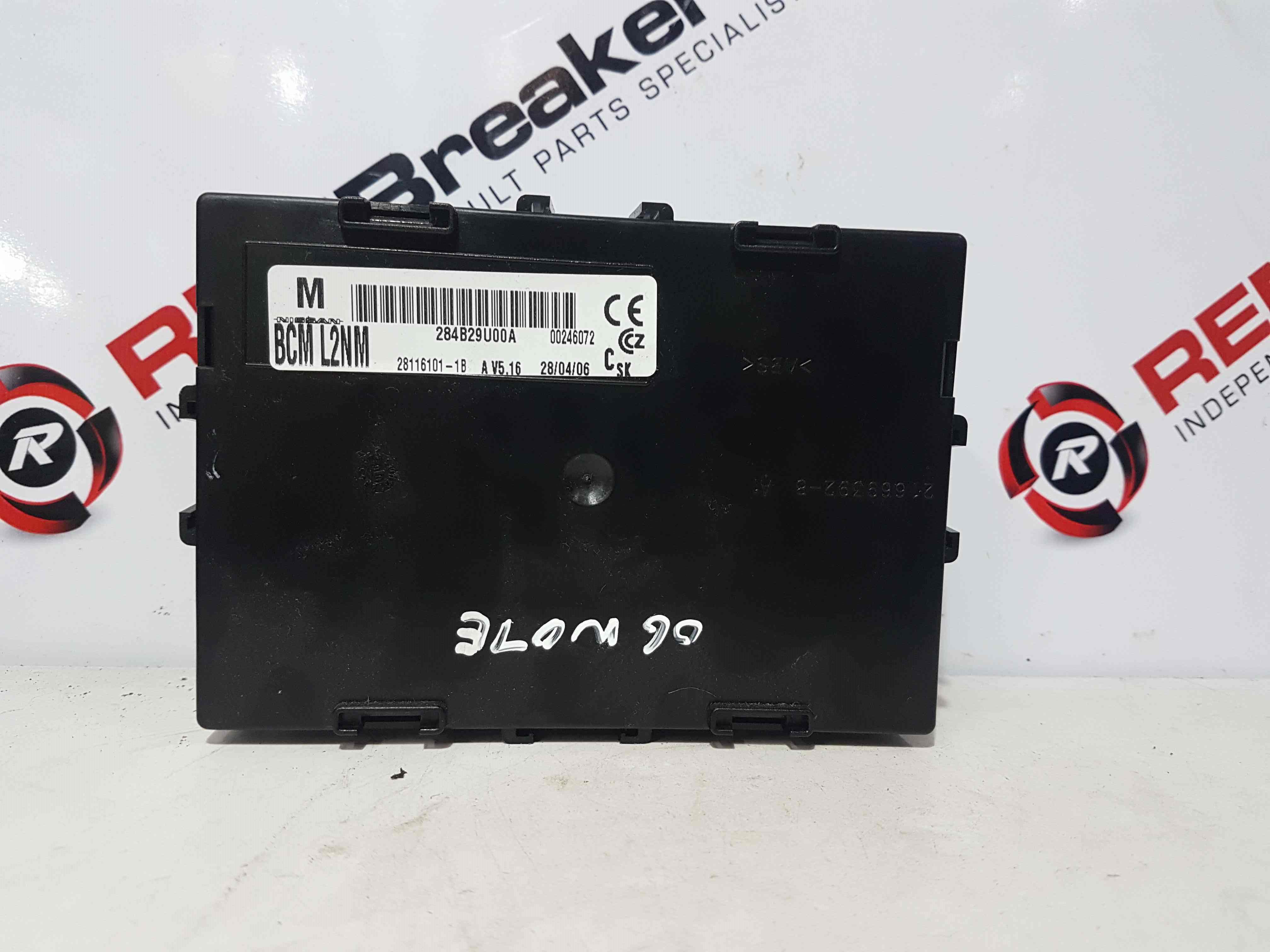 Thumb 7 Nissan Note E11 2002-2010 ECU Body Control Module BCM 284B29u00a