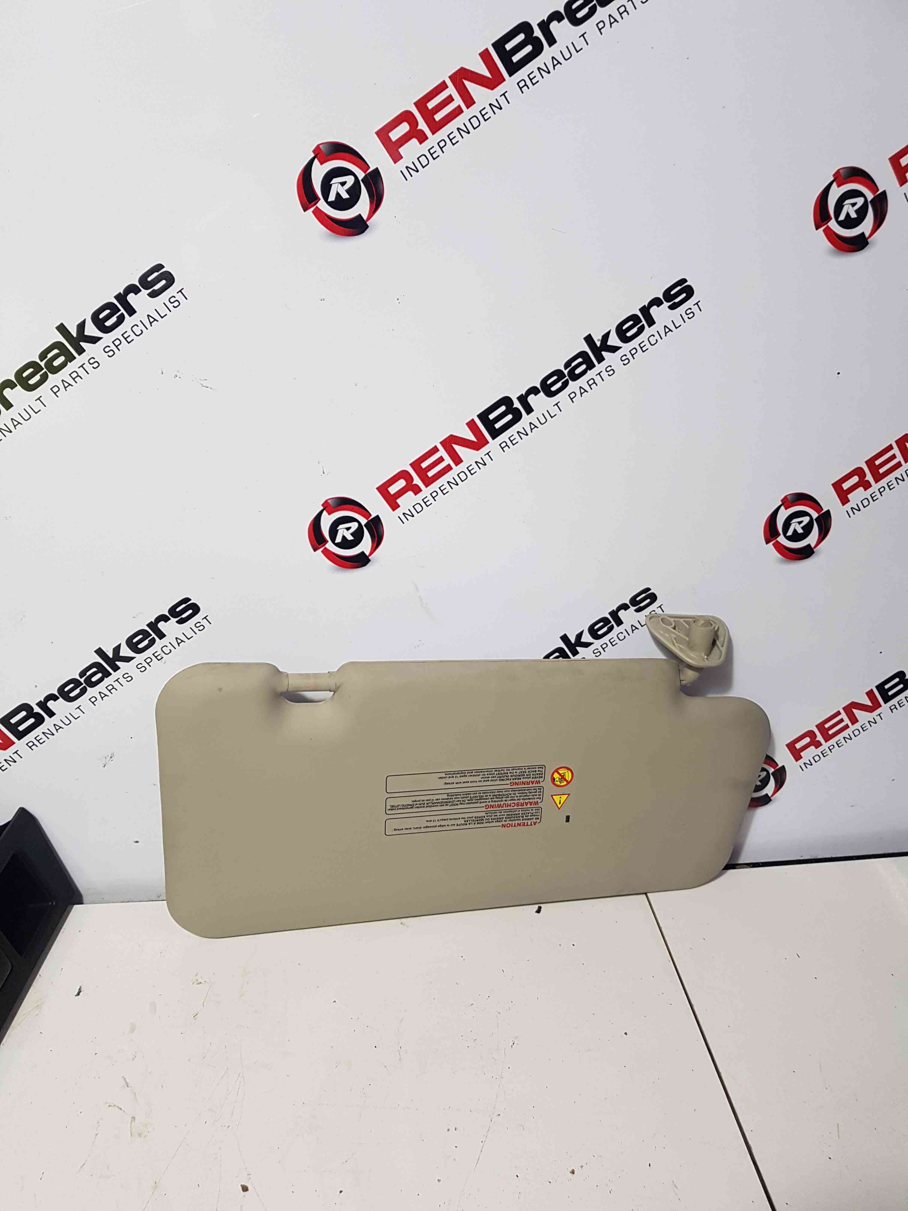 Thumb 4 Nissan Micra Note K12 2002-2010 Passenger NSF Front SUN Visor