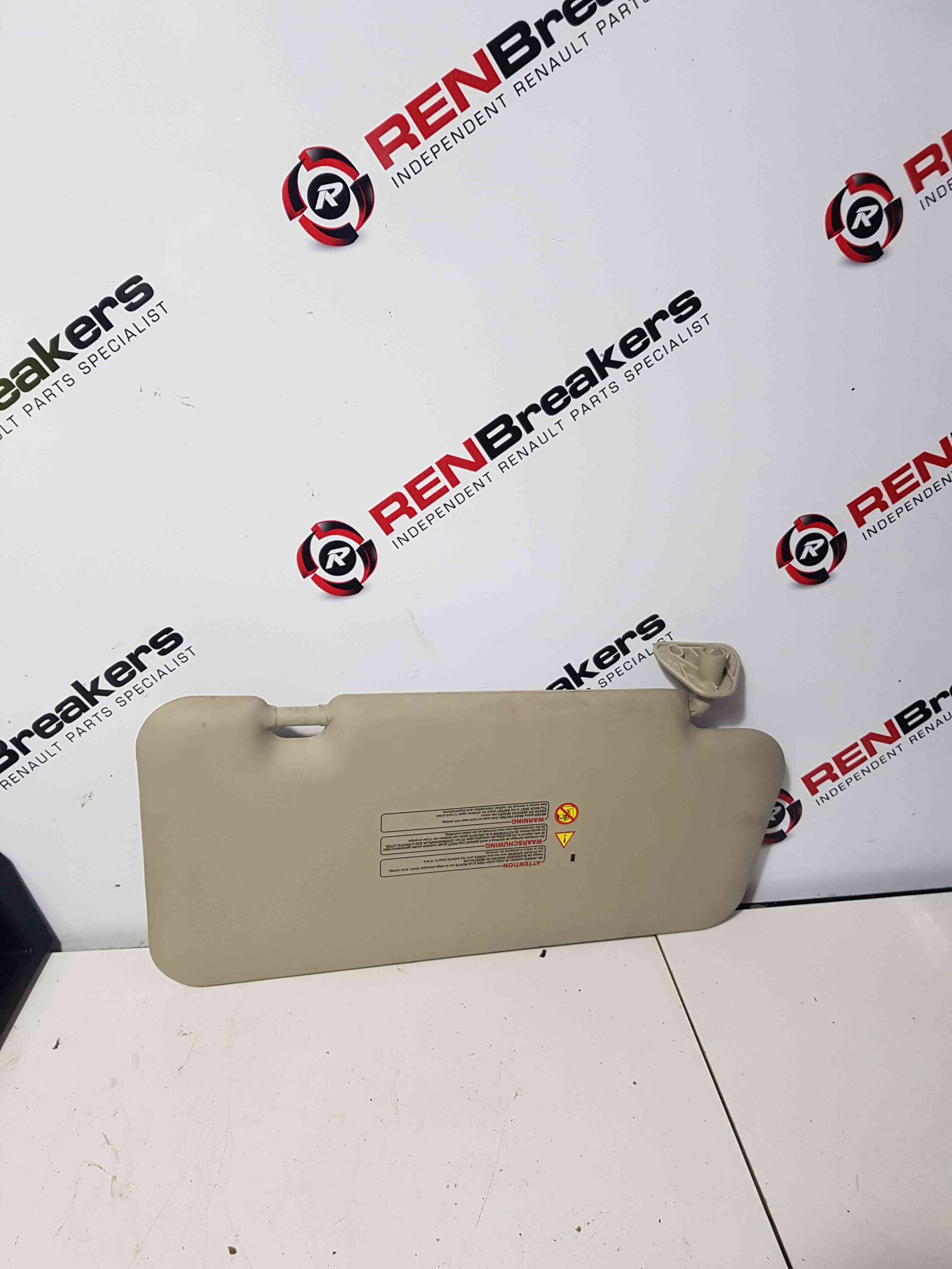 Thumb 5 Nissan Micra Note K12 2002-2010 Passenger NSF Front SUN Visor