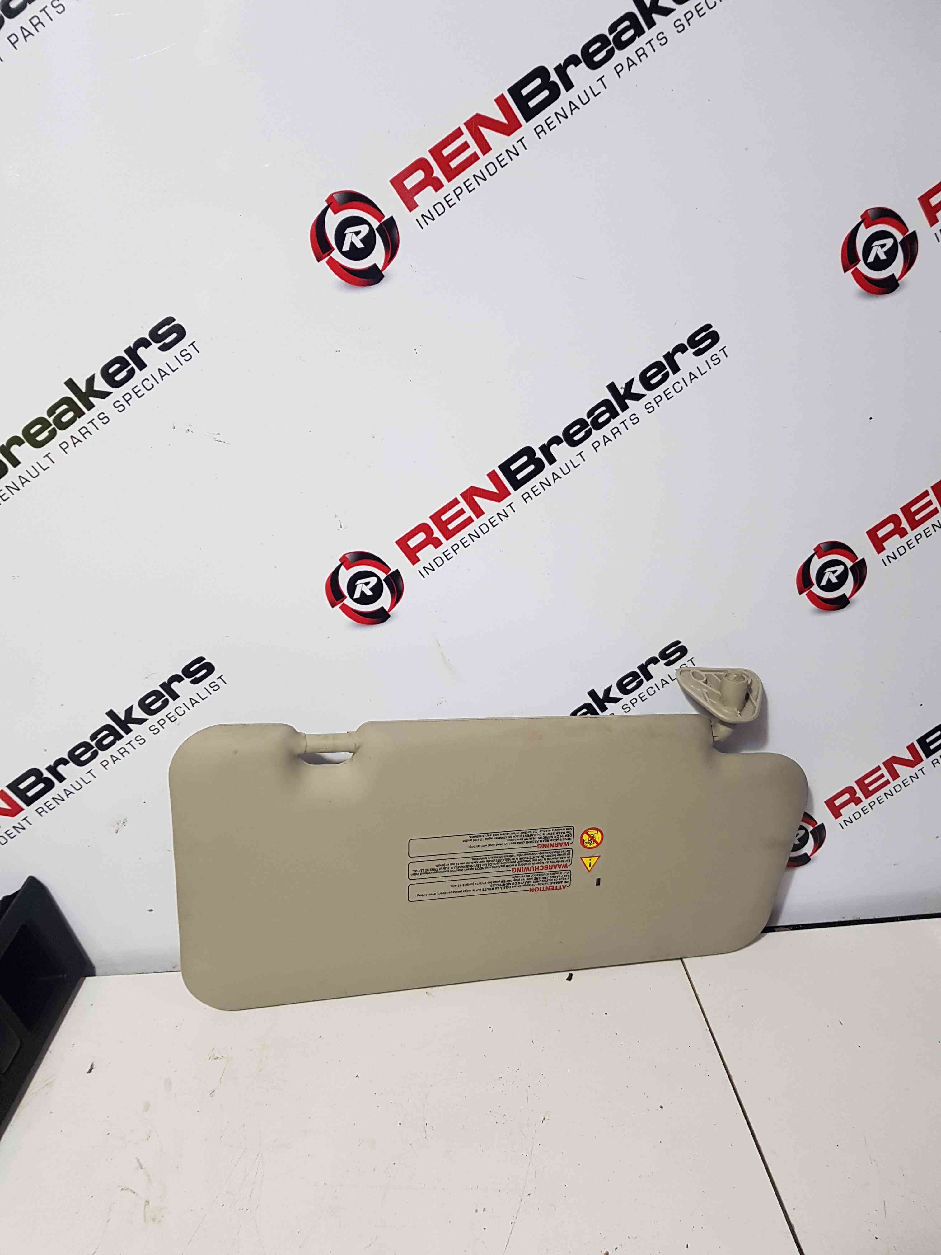 Thumb 6 Nissan Micra Note K12 2002-2010 Passenger NSF Front SUN Visor