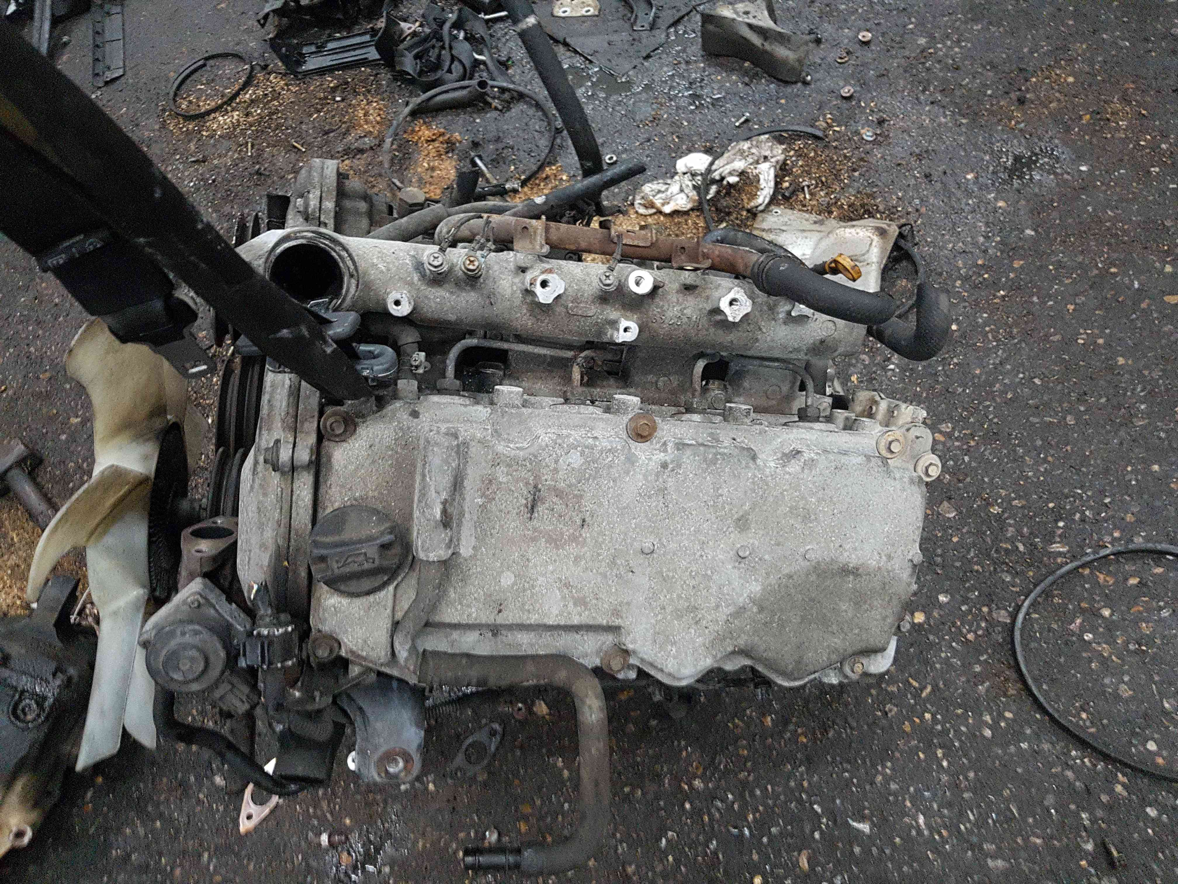 Thumb 5 Nissan Navara 2.5L D22 2002-2005 2.5L Bare Diesel Engine Yd25ddti