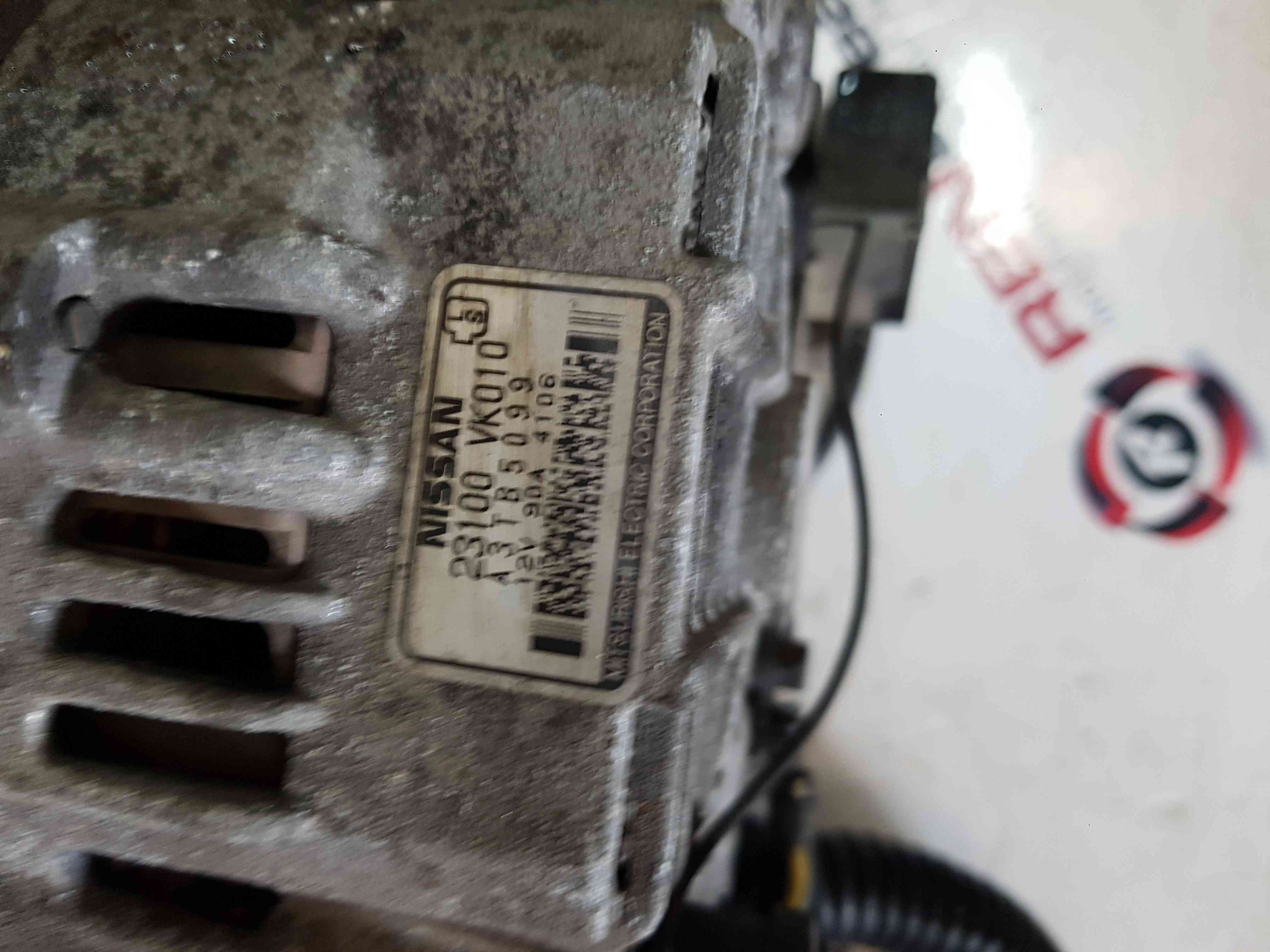 Thumb 4 Nissan Navara D22 2002-2005  Alternator MK1 (D22) 2.5 Diesel 130Amp 23100-Vk010
