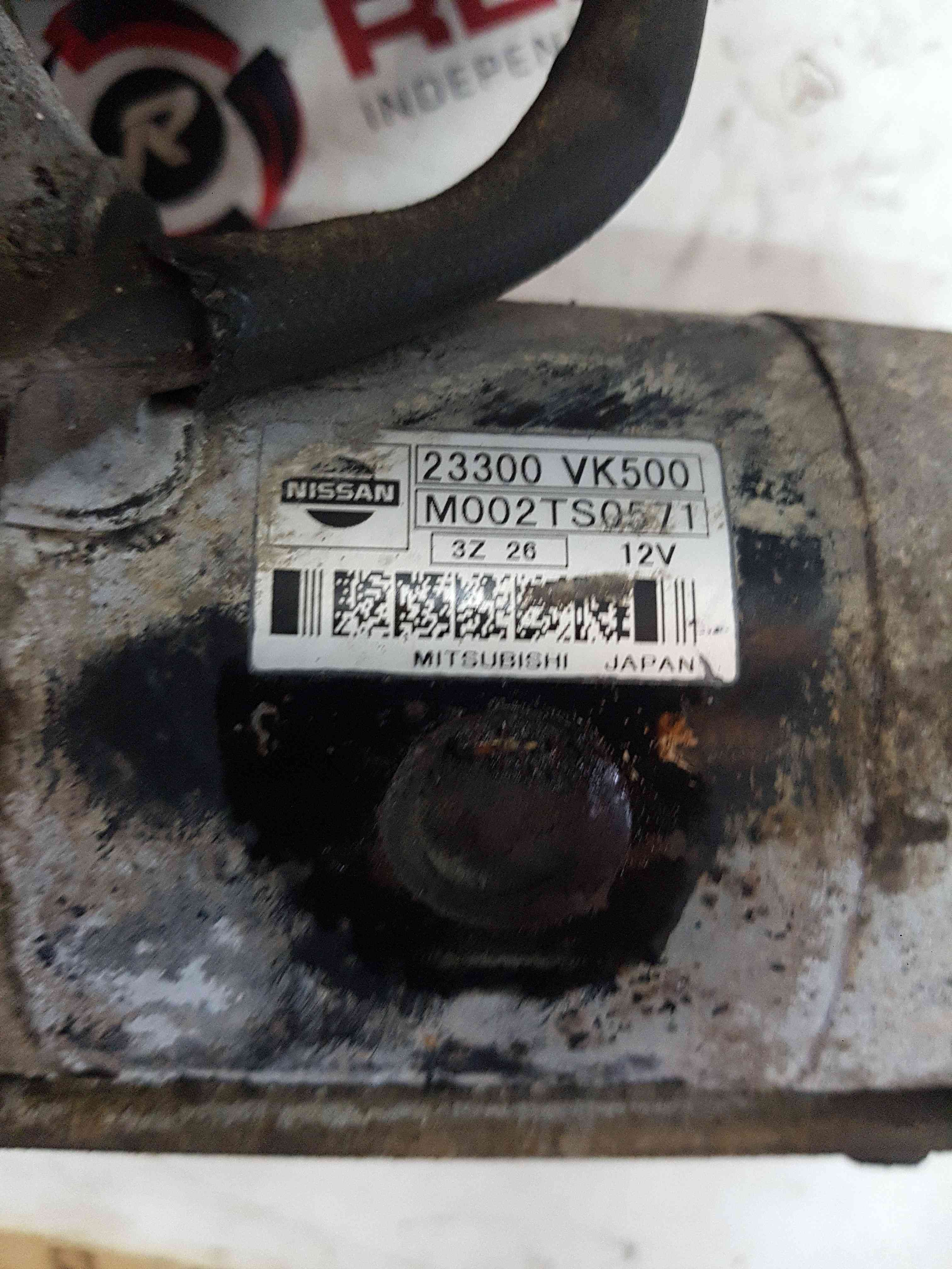 Thumb 5 Nissan Navara D22 2002-2005  Starter Motor 23300Vk500 2.5L
