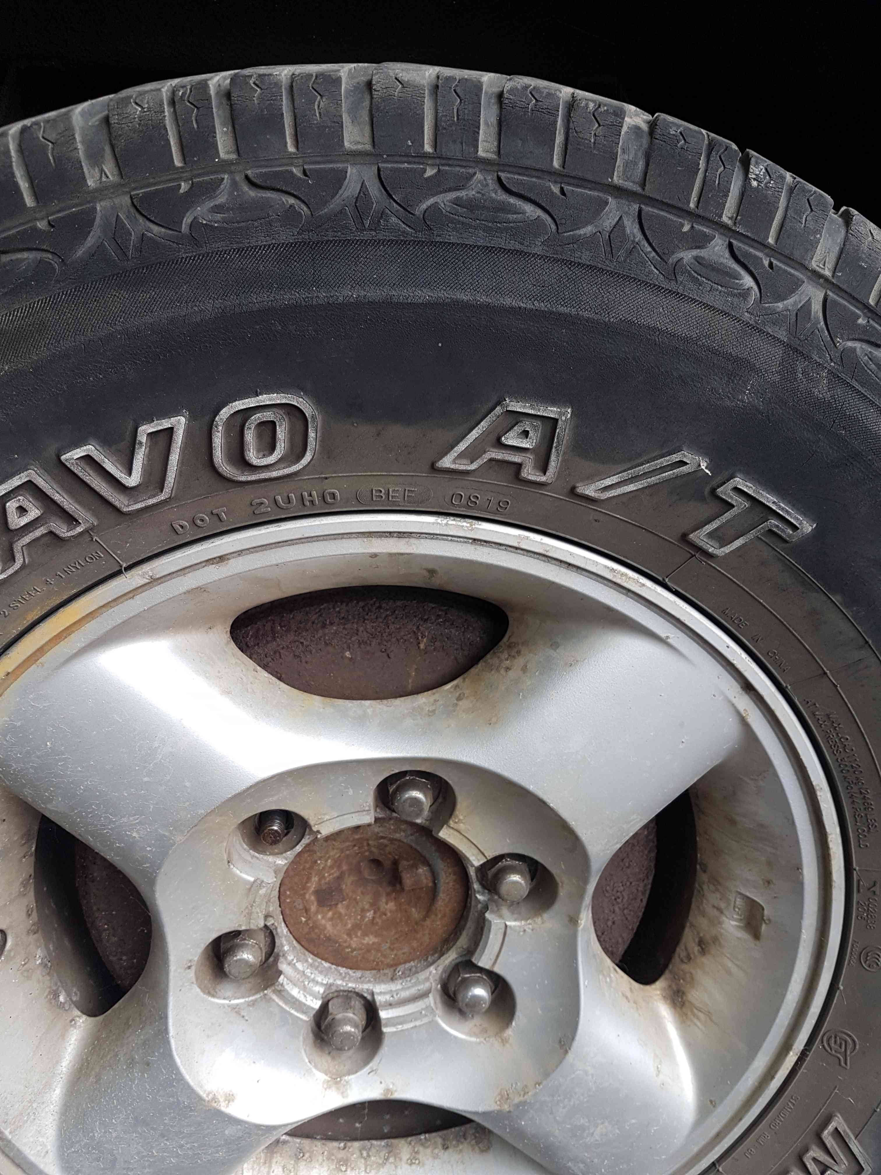 Thumb 6 Nissan Navara D22 2002-2005 Alloy Wheel SET +  Bravo Maxxis 771 TYRES 265 70 16 