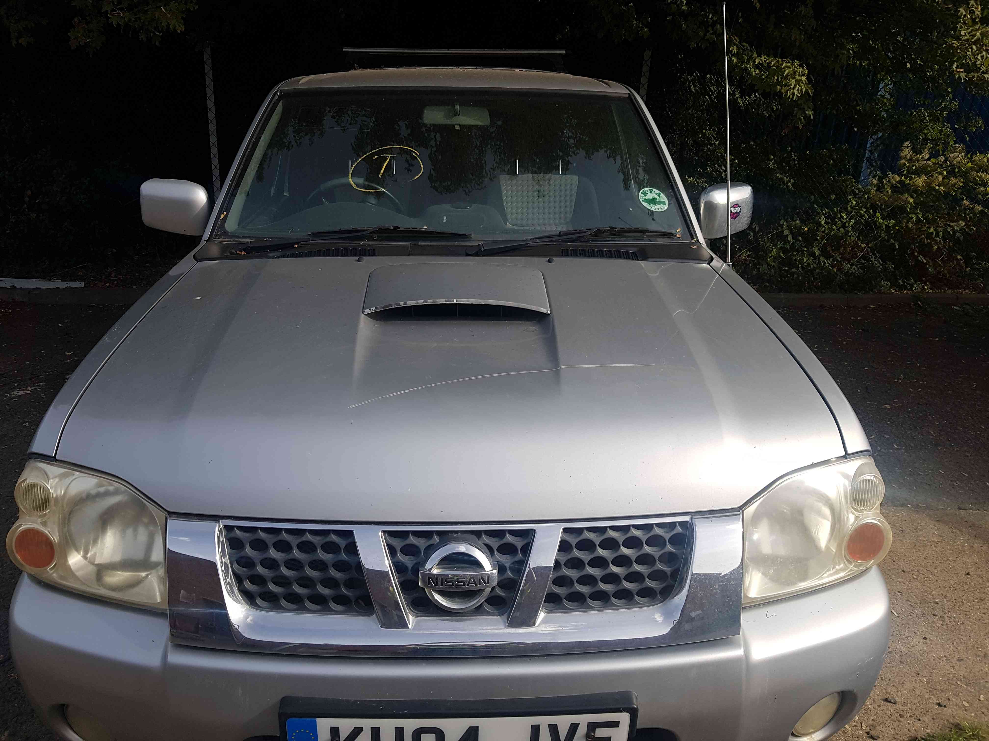 Thumb 2 Nissan Navara D22 2002-2005 KY0  Blade Silver Bonnet Bonnet 