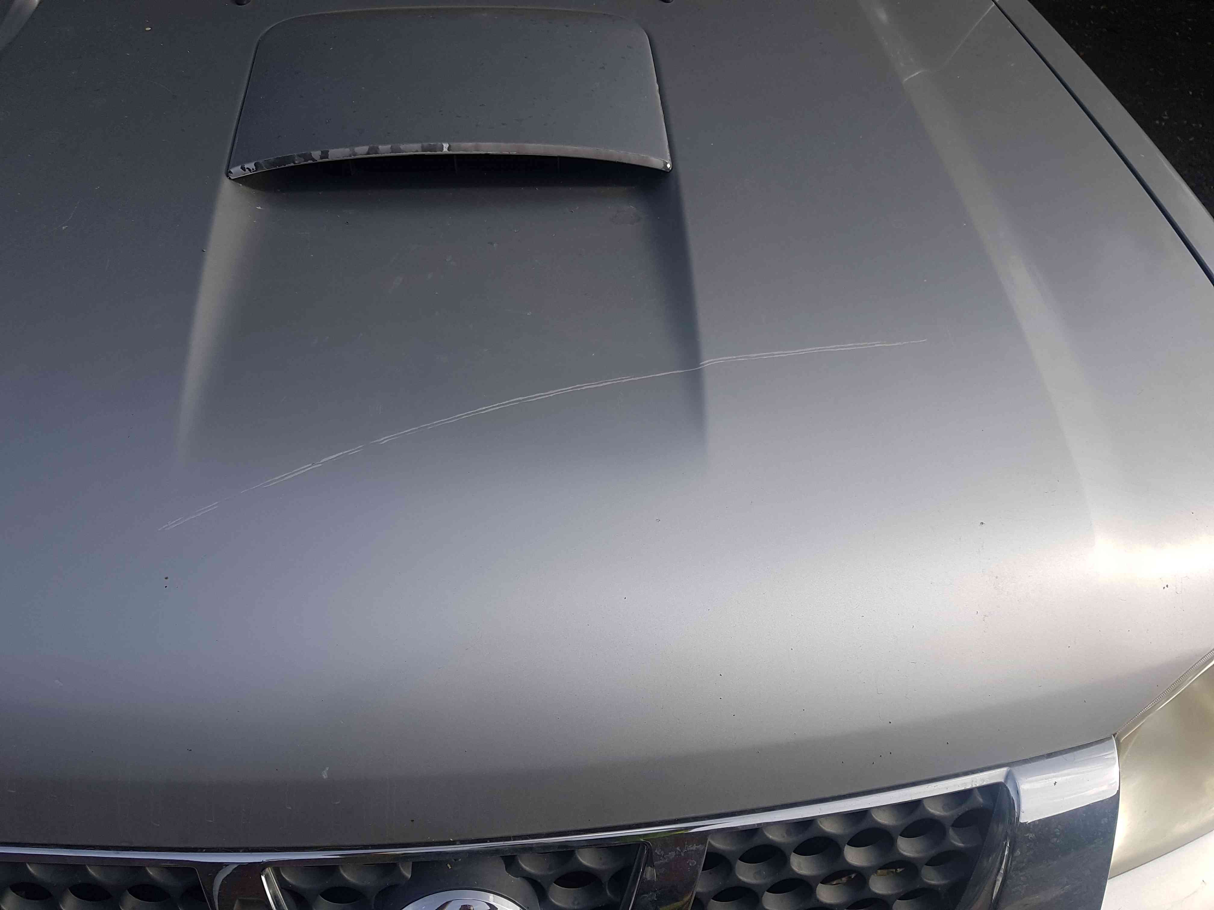 Thumb 3 Nissan Navara D22 2002-2005 KY0  Blade Silver Bonnet Bonnet 