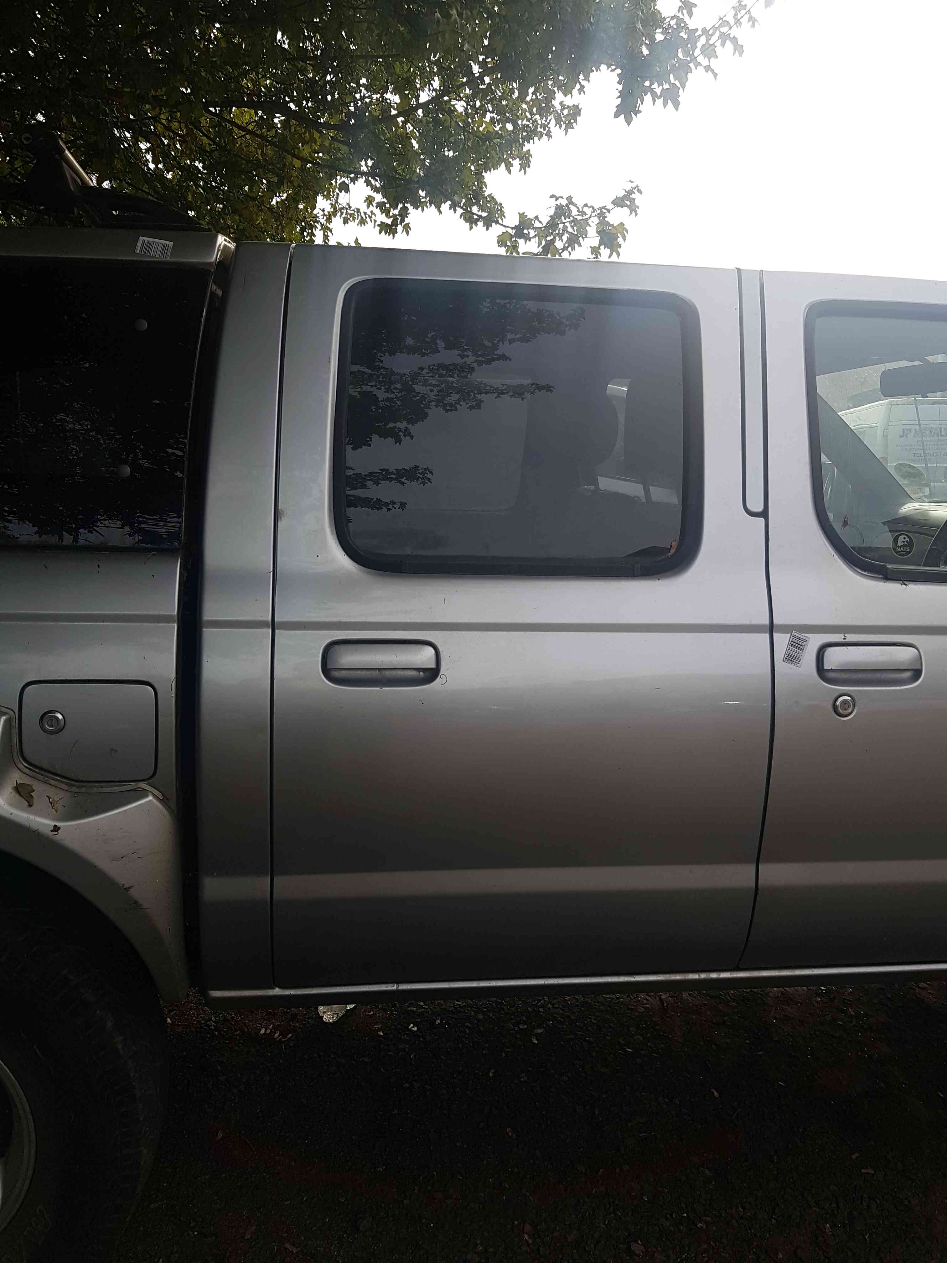 Thumb 3 Nissan Navara D22 2002-2005 KY0 Blade Silver Door Osr Driver Rear Door 
