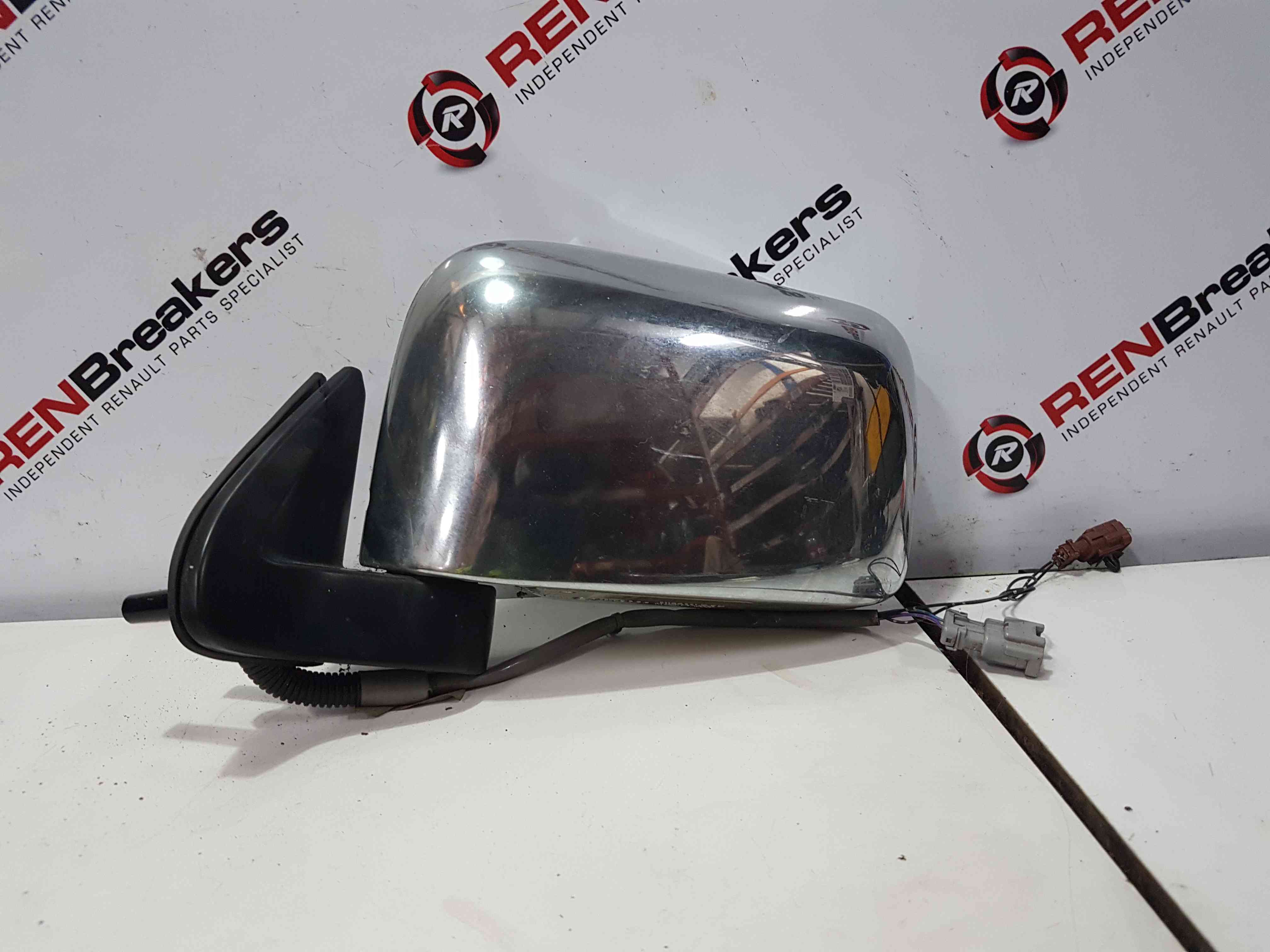 Thumb 5 Nissan Navara D22 2002-2005 Passenger Ns NSF Wing Mirror Chrome 