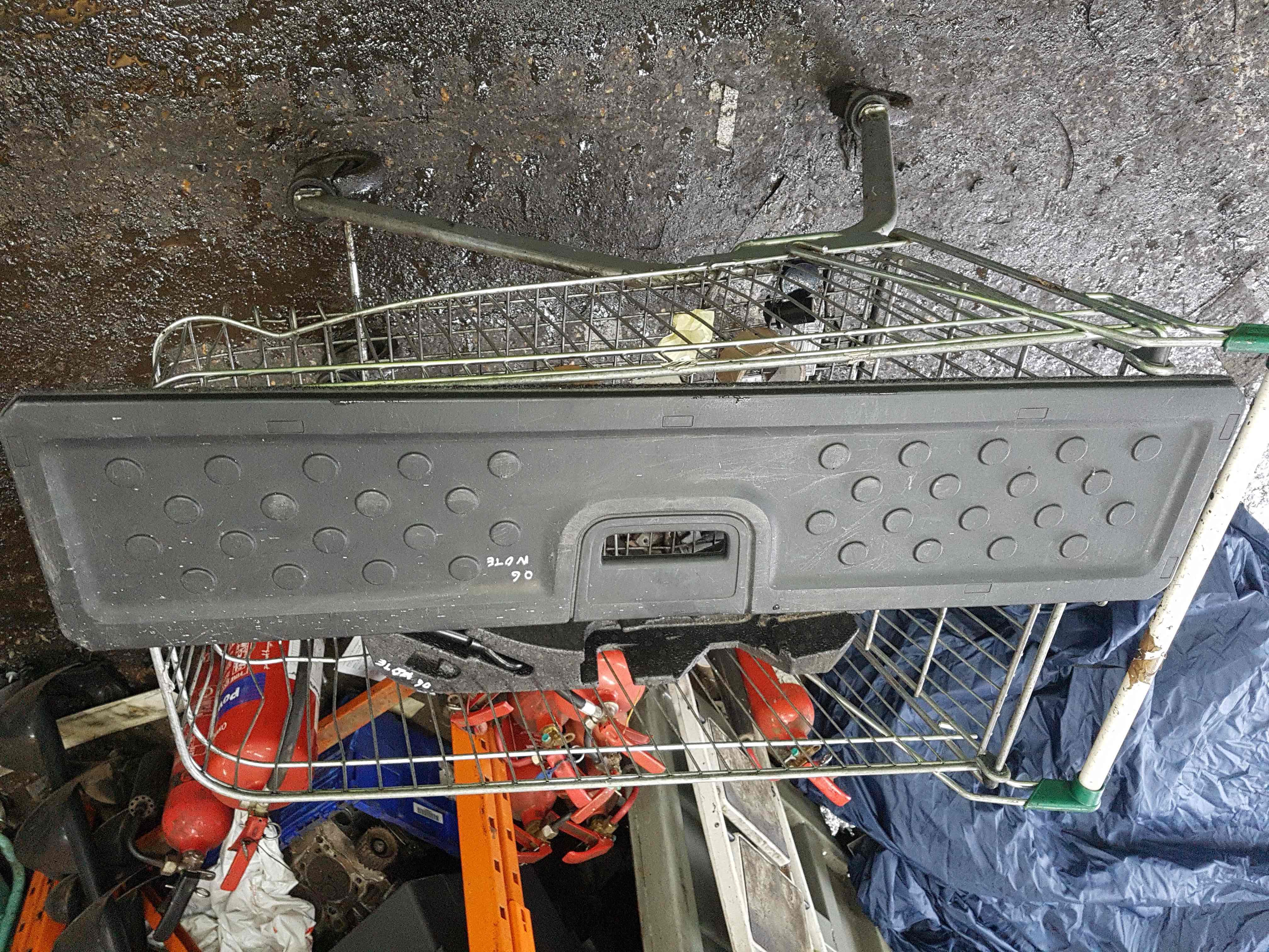 Thumb 2 Nissan Note 2005-2008 Rear Boot Lift Up Carpet MAT