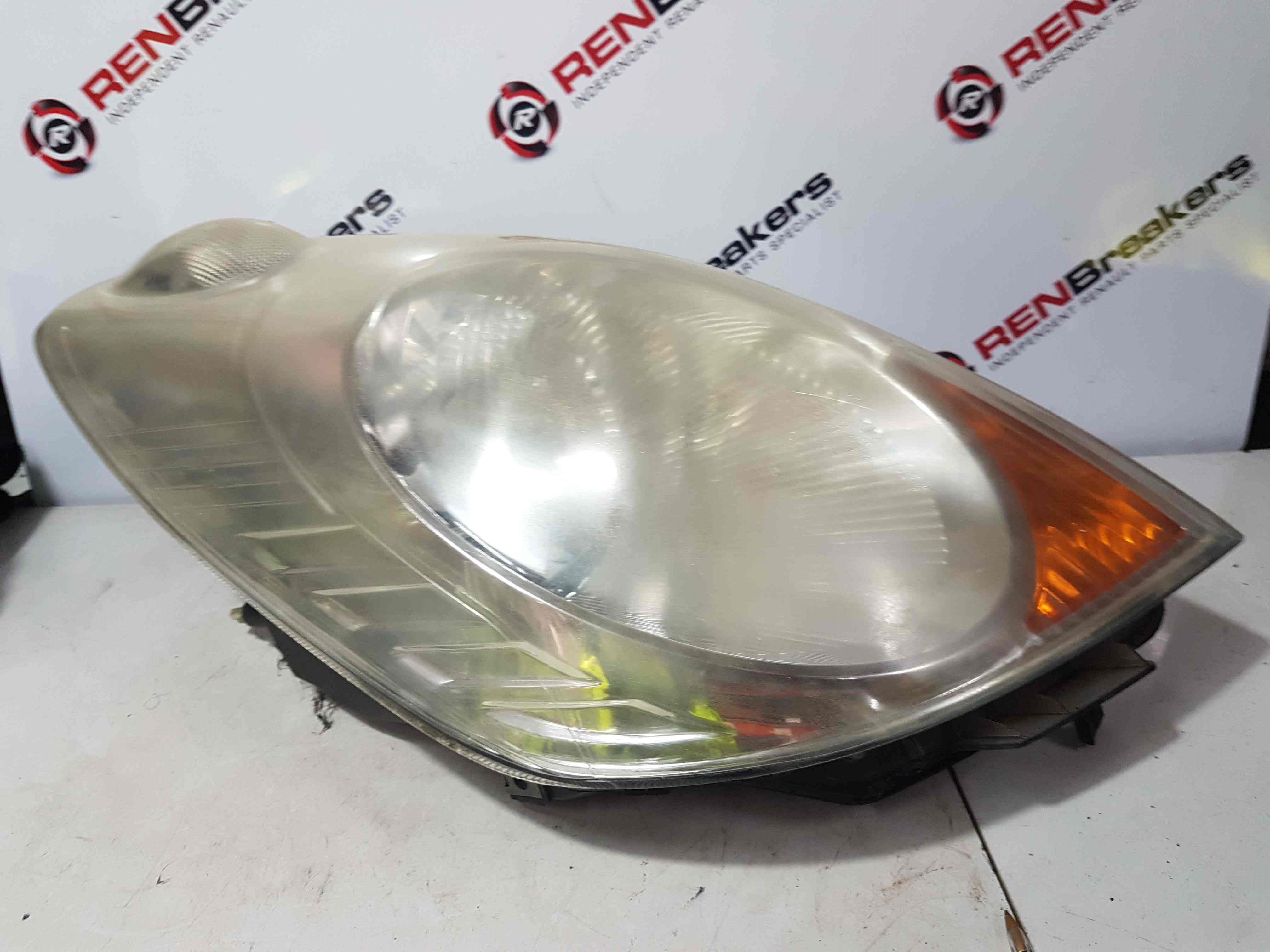 Thumb 7 Nissan Note E11 2005-2008 OSF Drivers Front Head Light 260109U000