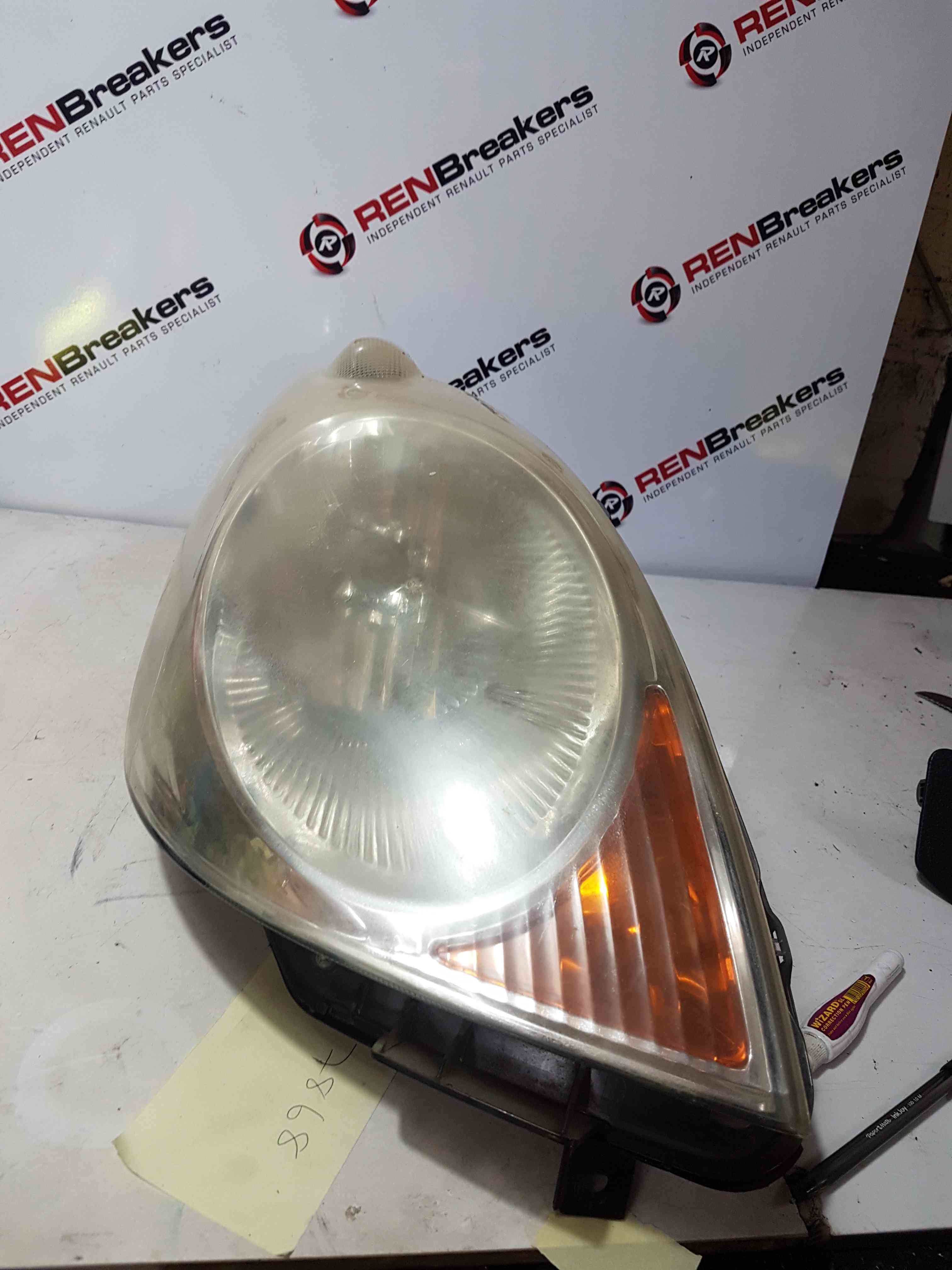 Thumb 8 Nissan Note E11 2005-2008 OSF Drivers Front Head Light 260109U000