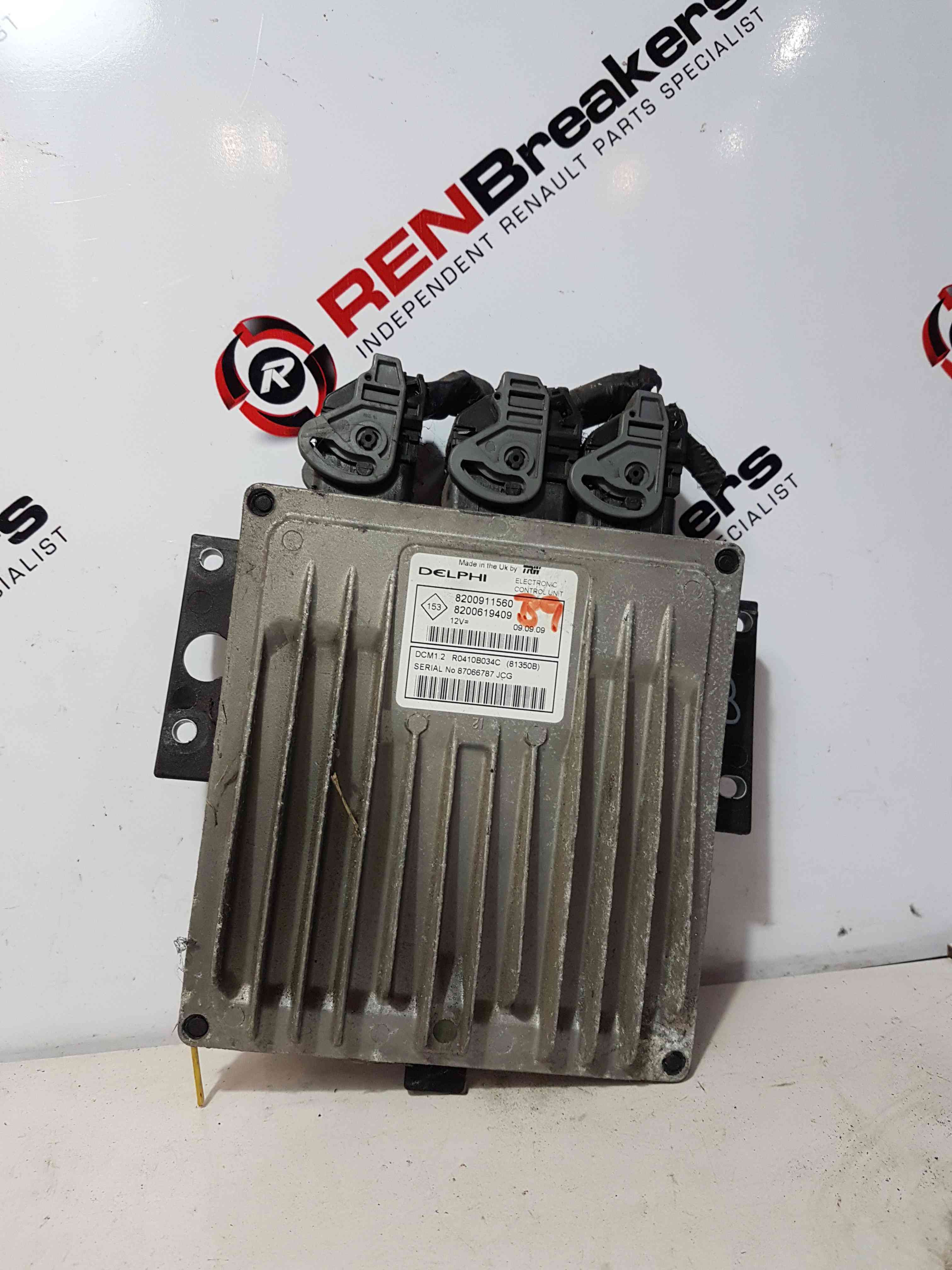 Thumb 3 Nissan Note E11 2005-2012 1.5 DCI Engine Control Unit 8200911560 8200619409