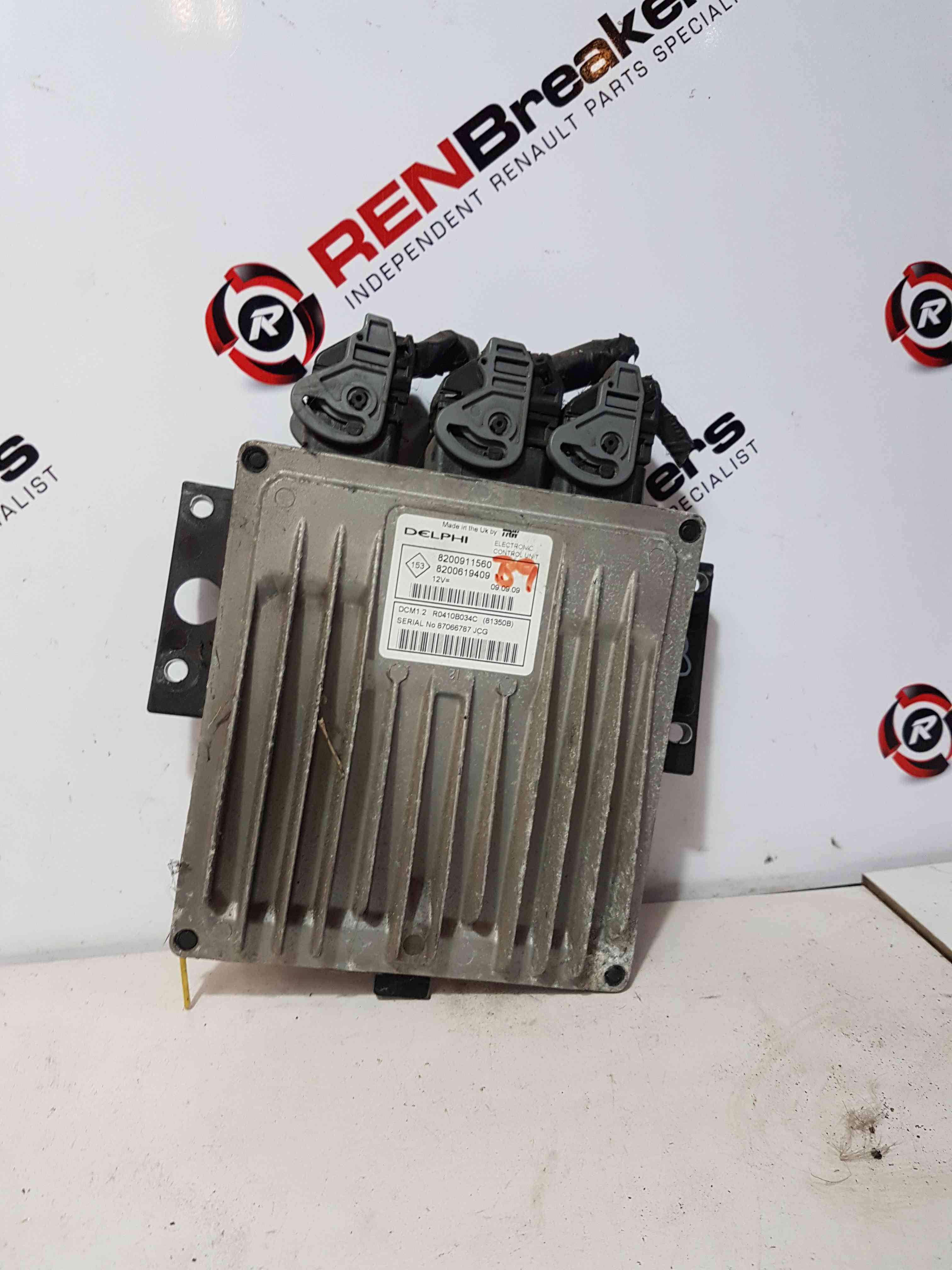 Thumb 7 Nissan Note E11 2005-2012 1.5 DCI Engine Control Unit 8200911560 8200619409