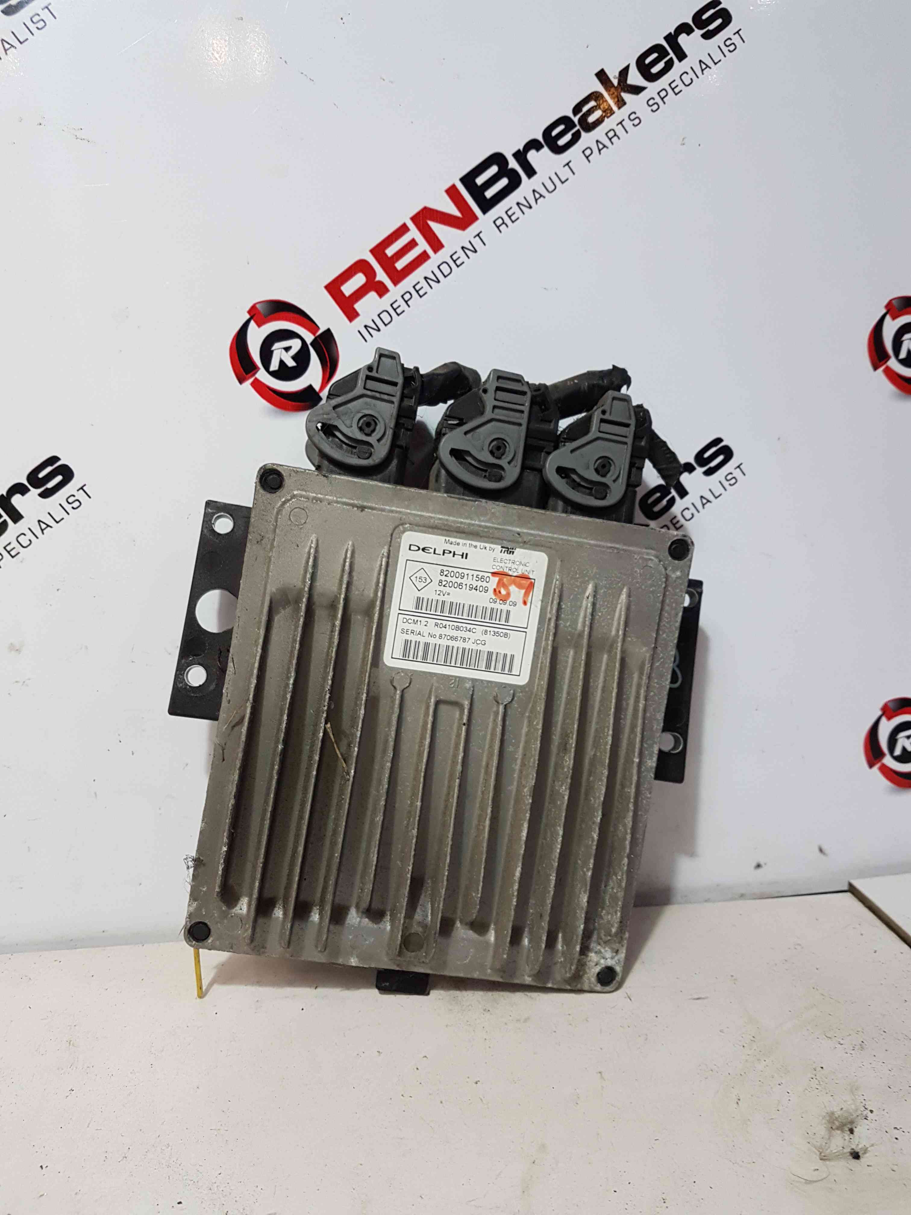 Thumb 8 Nissan Note E11 2005-2012 1.5 DCI Engine Control Unit 8200911560 8200619409