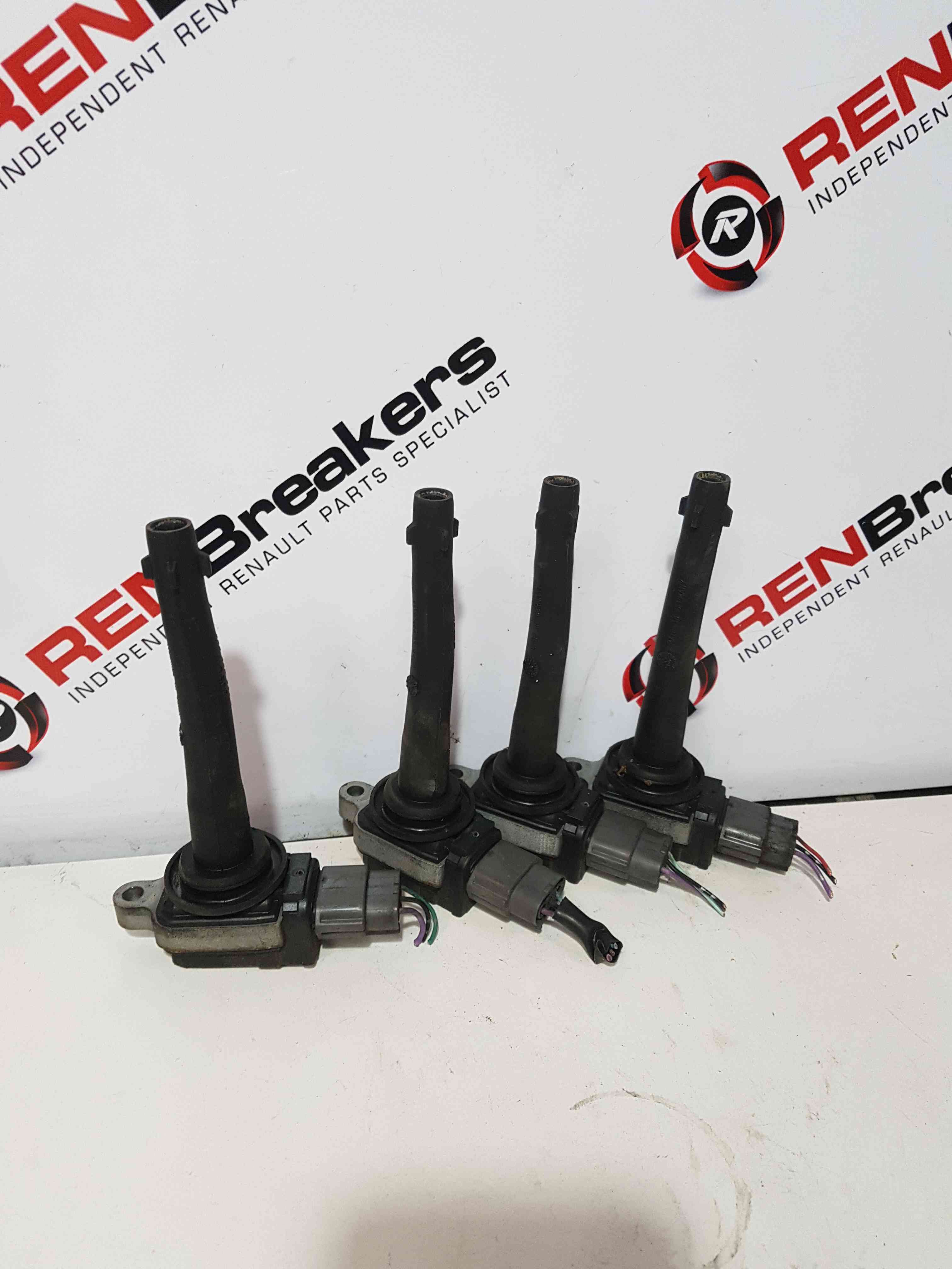 Thumb 3 Nissan Note E11 2005-2012 1.6 16V Ignition Coil Pack Pencil SET X4 0221604014
