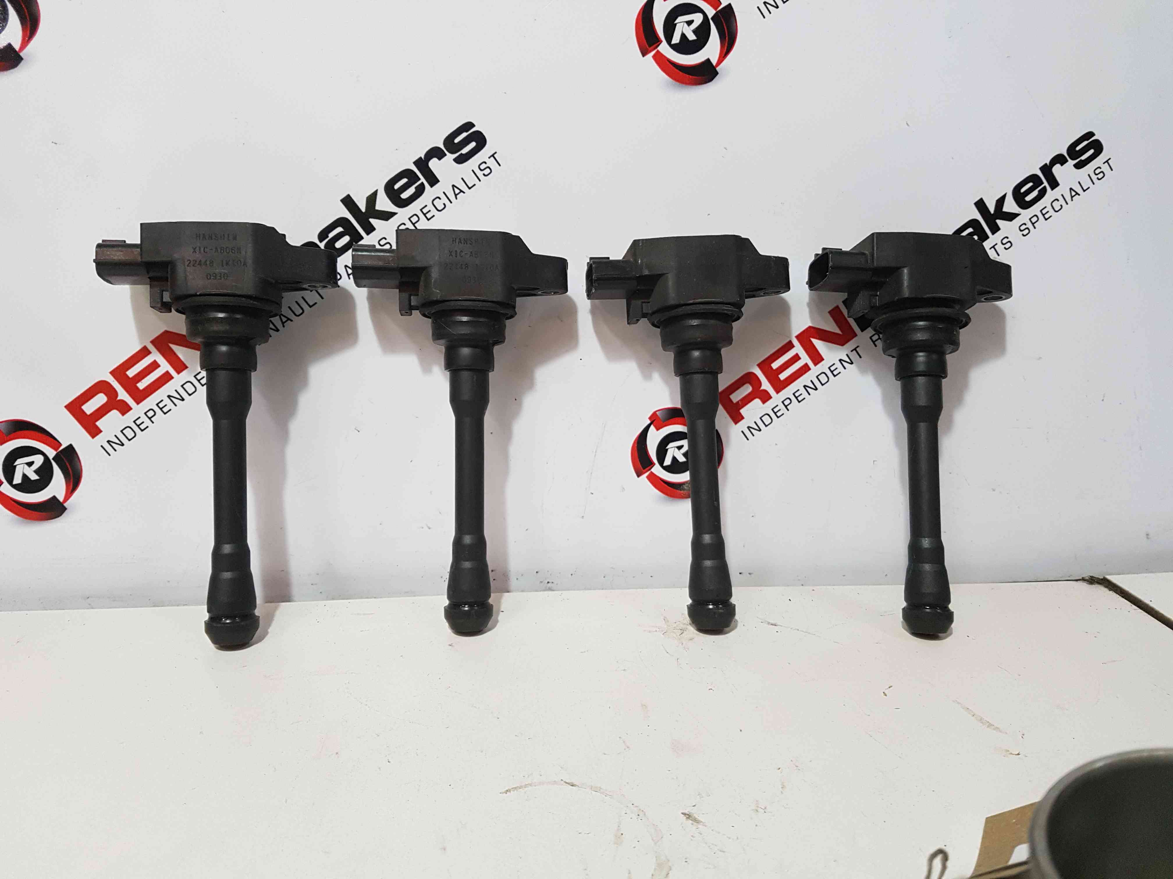 Thumb 2 Nissan Note E11 2005-2012 1.6 16V Ignition Coil Pack Pencil SET X4 224481KTOA