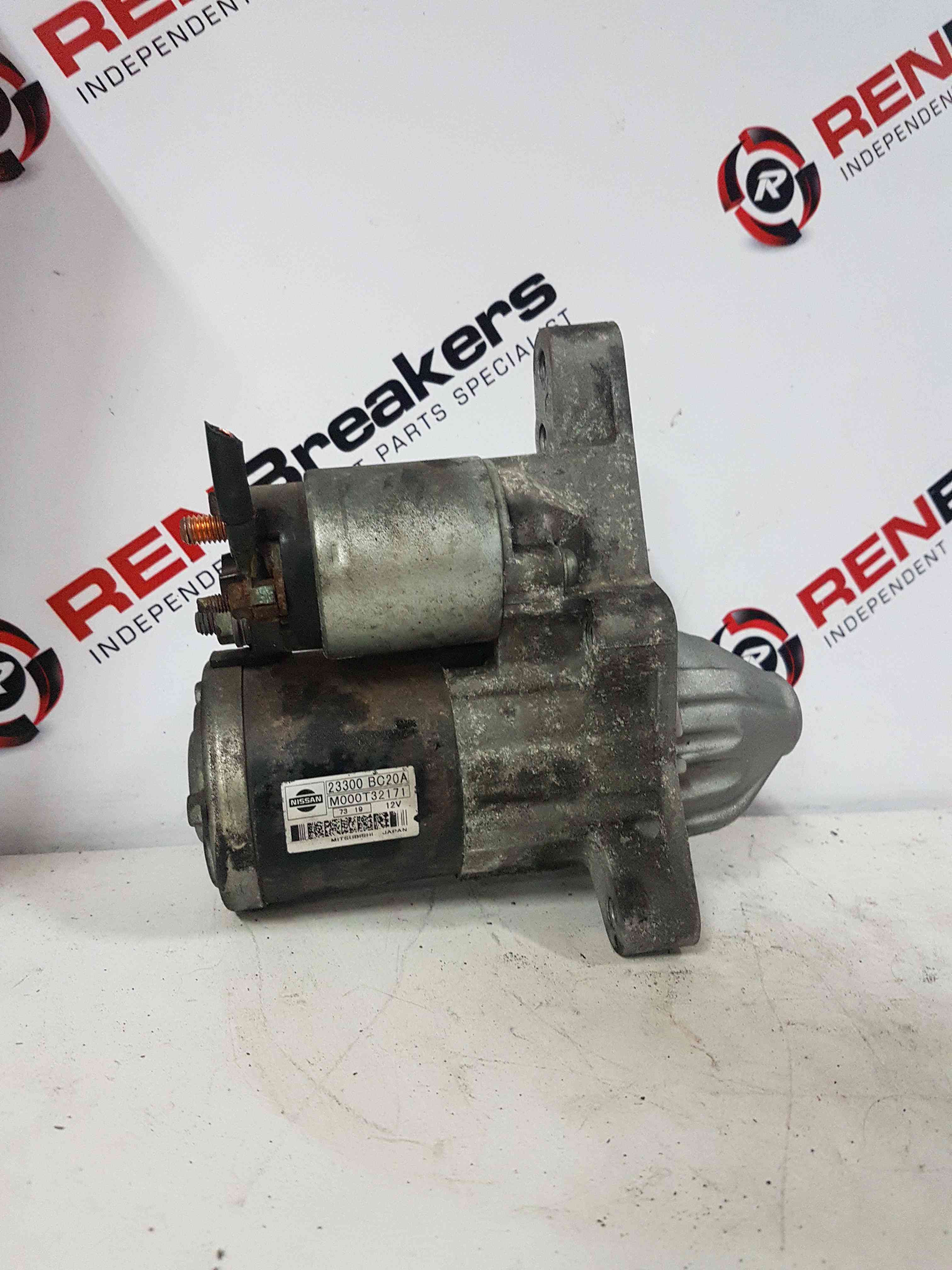 Thumb 12 Nissan Note E11 2005-2012 1.6 Petrol Starter Motor Hr16de 23300BC20A
