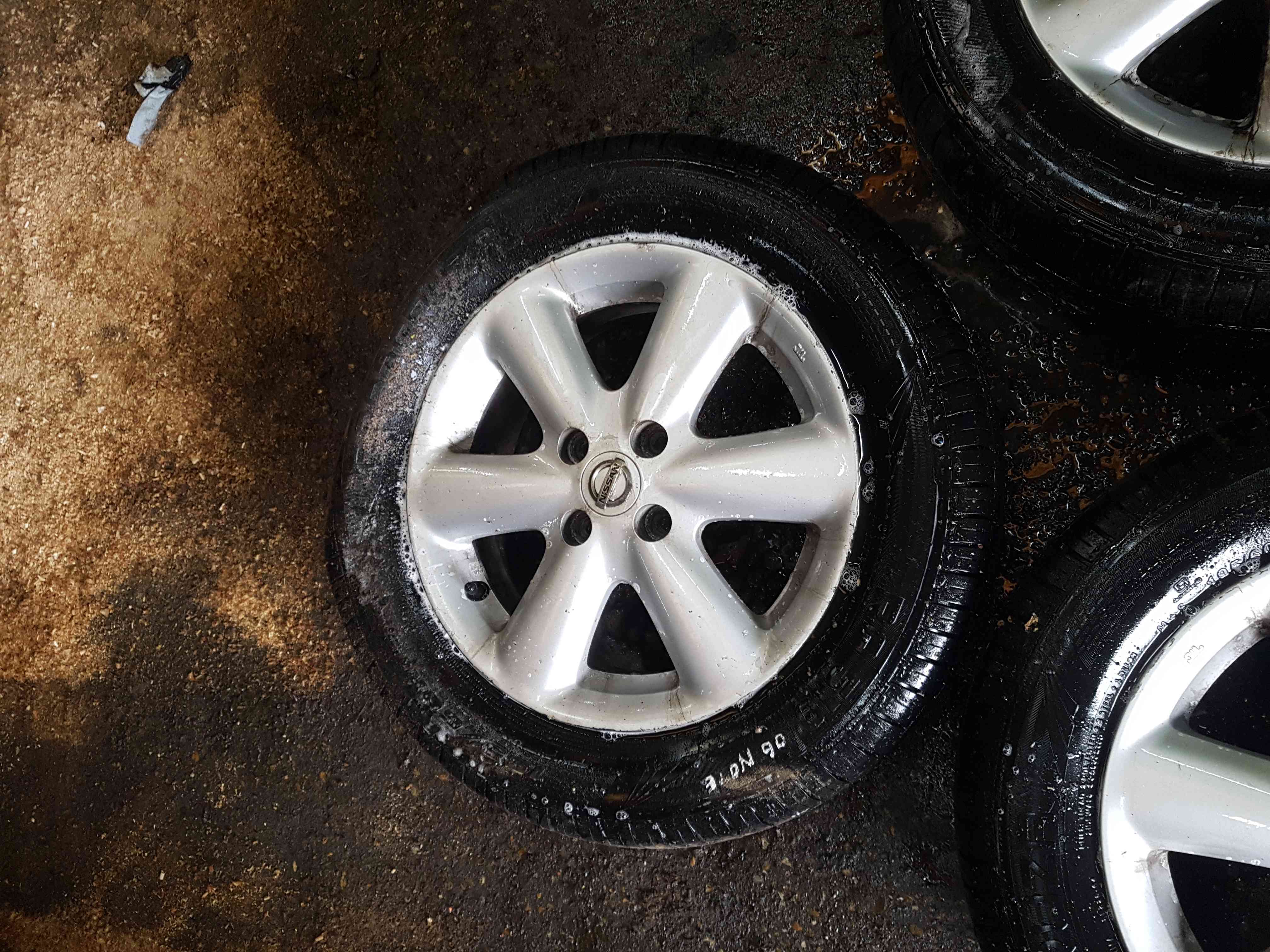 Thumb 7 Nissan Note E11 2005-2012 Alloy Wheels SET 15Inch + 3 Good Tyres 4/5