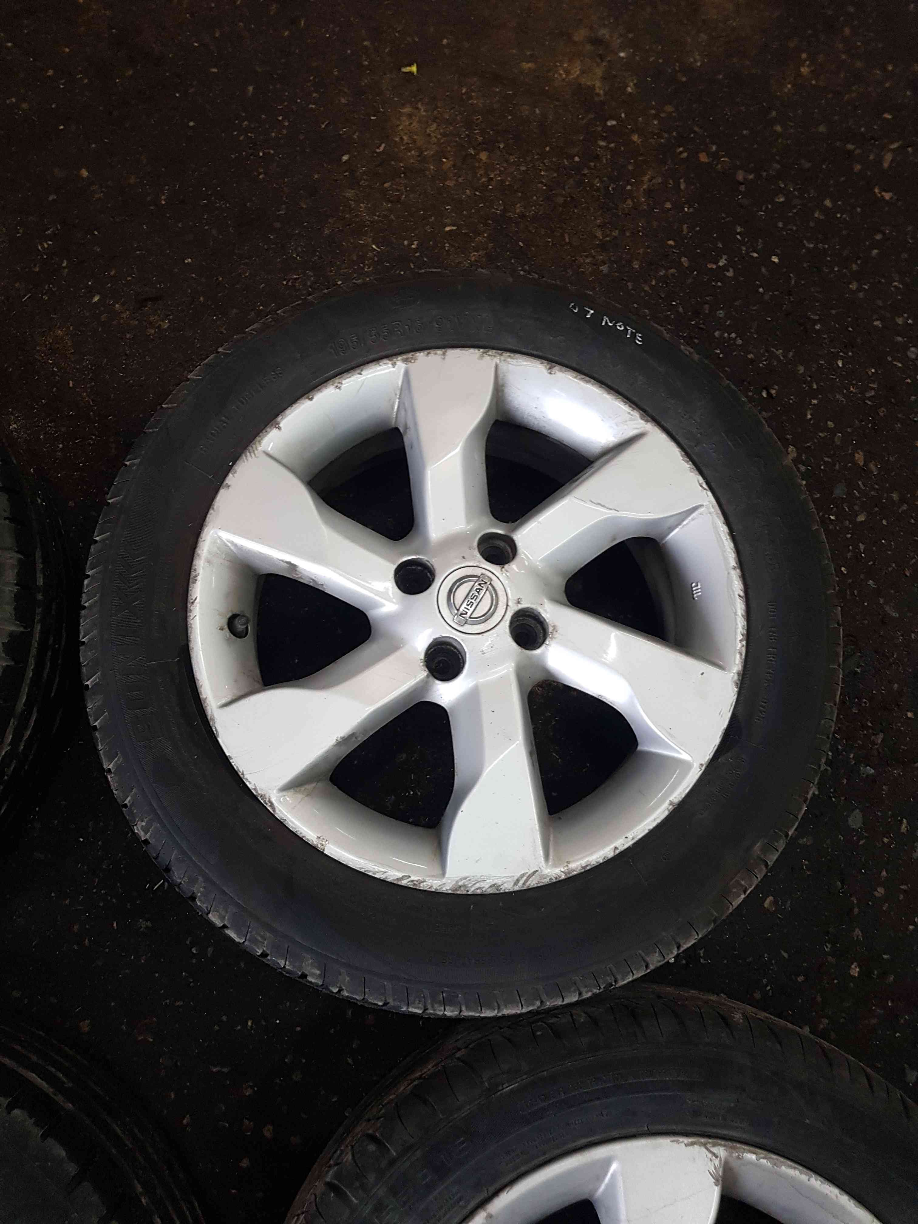 Thumb 6 Nissan Note E11 2005-2012 Alloy Wheels SET 185 55 16Inch Tyres 3/5 16