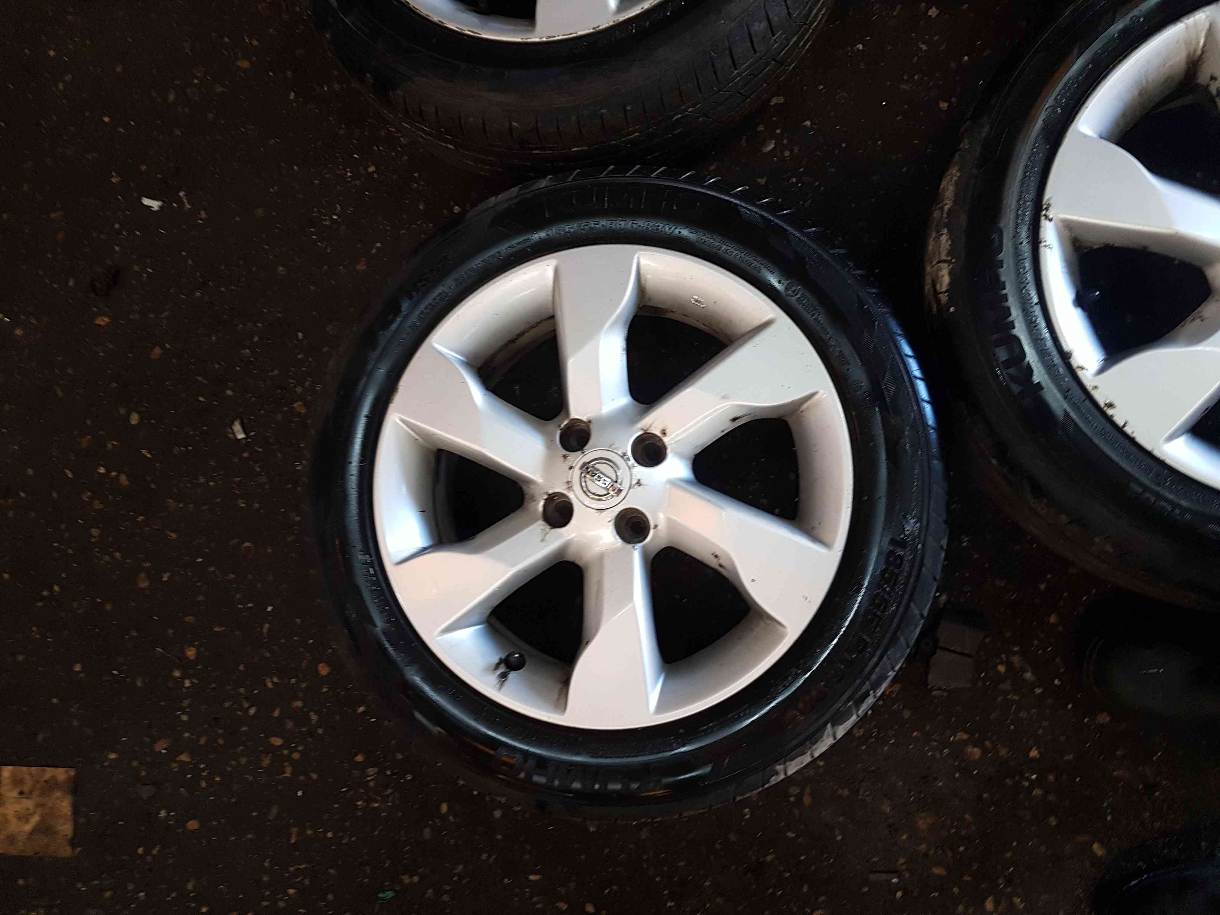 Thumb 7 Nissan Note E11 2005-2012 Alloy Wheels SET 195 55 16Inch Tyres 3/5