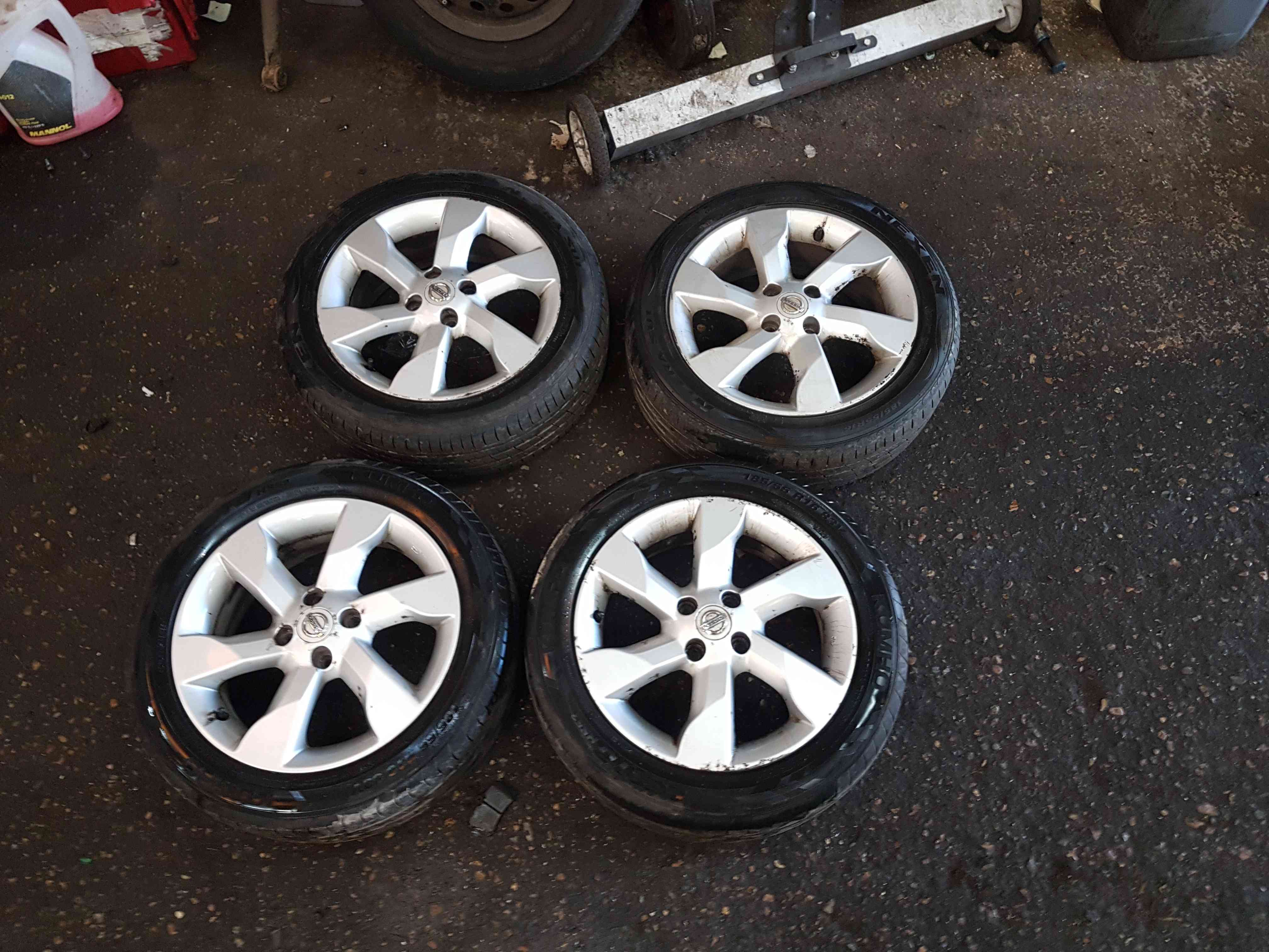 Thumb 8 Nissan Note E11 2005-2012 Alloy Wheels SET 195 55 16Inch Tyres 3/5