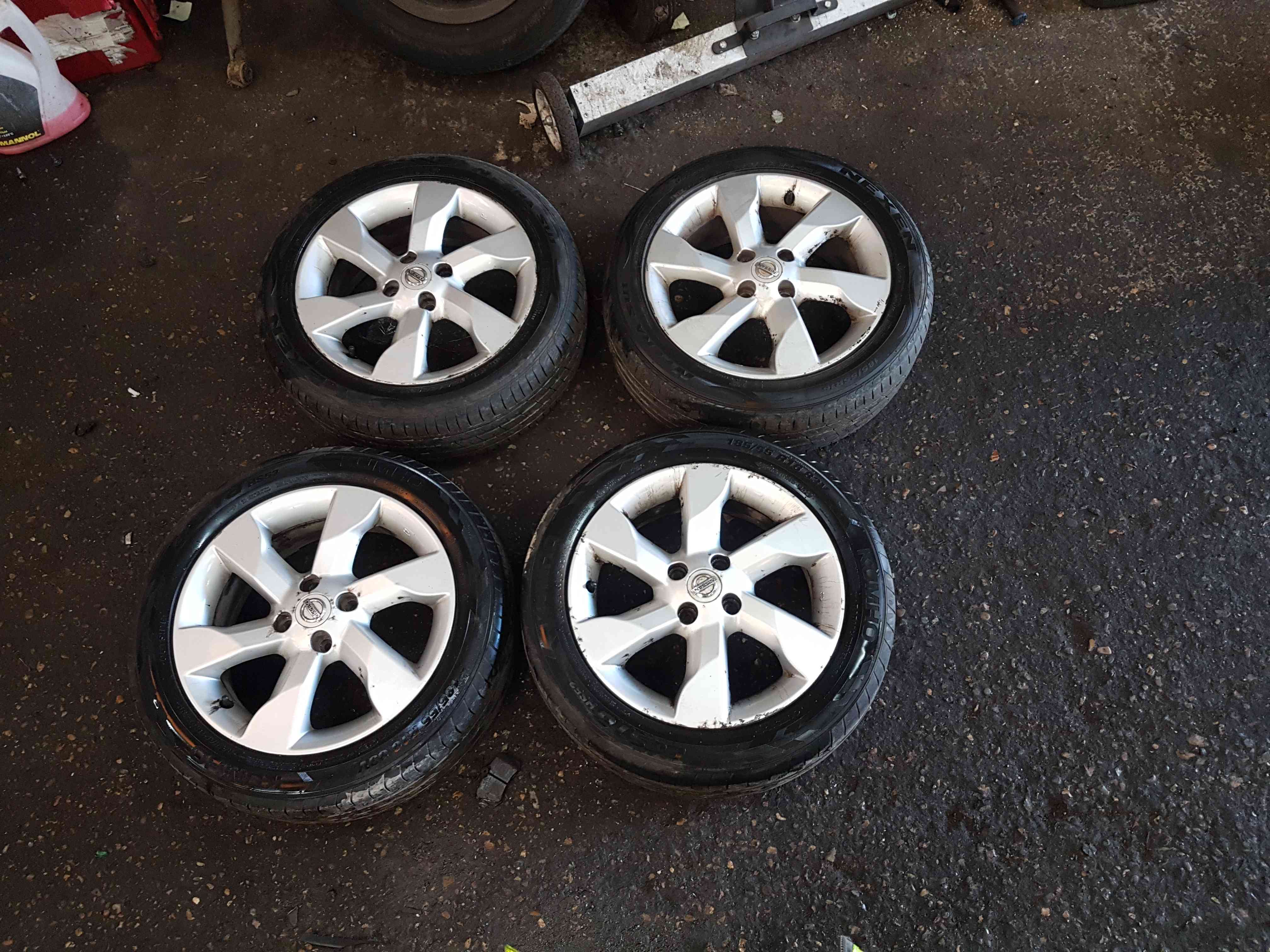 Thumb 10 Nissan Note E11 2005-2012 Alloy Wheels SET 195 55 16Inch Tyres 3/5