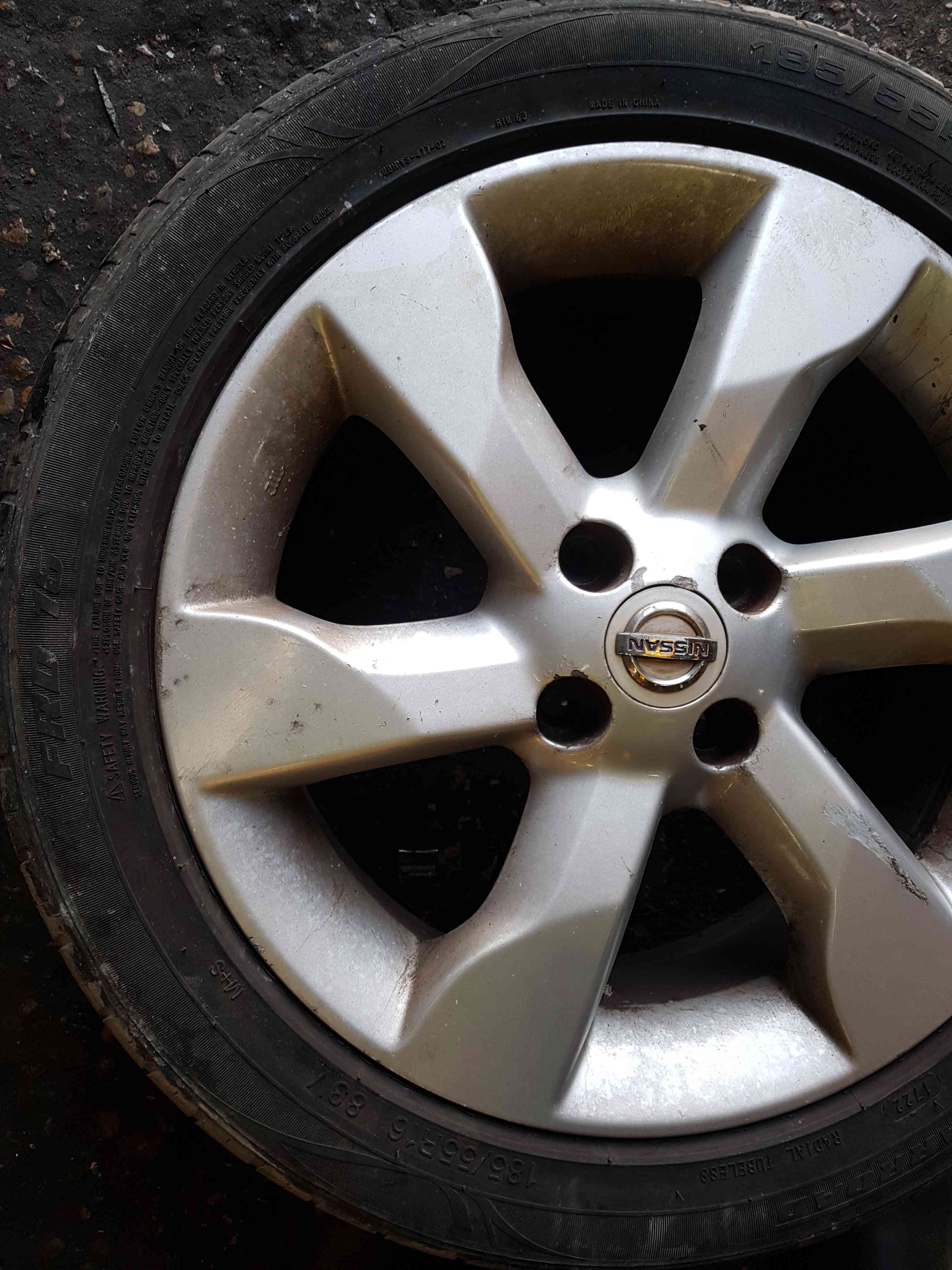 Thumb 4 Nissan Note E11 2005-2012 Alloy Wheels SET 195 55 16Inch Tyres 3/5