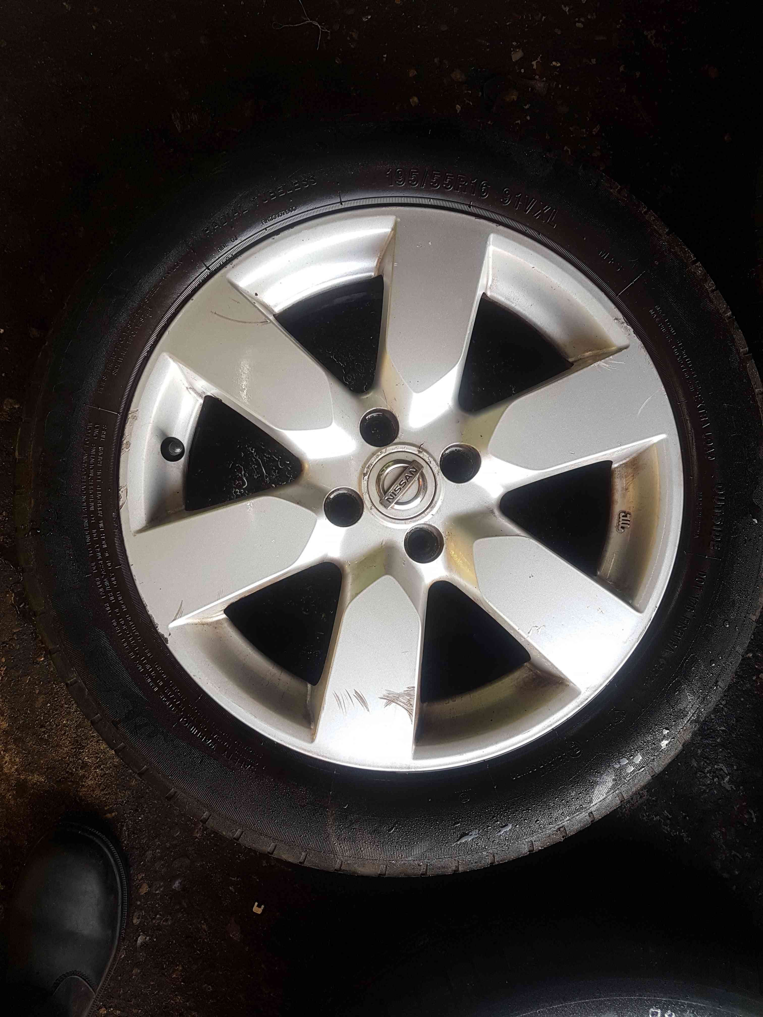 Thumb 5 Nissan Note E11 2005-2012 Alloy Wheels SET 195 55 16Inch Tyres 3/5