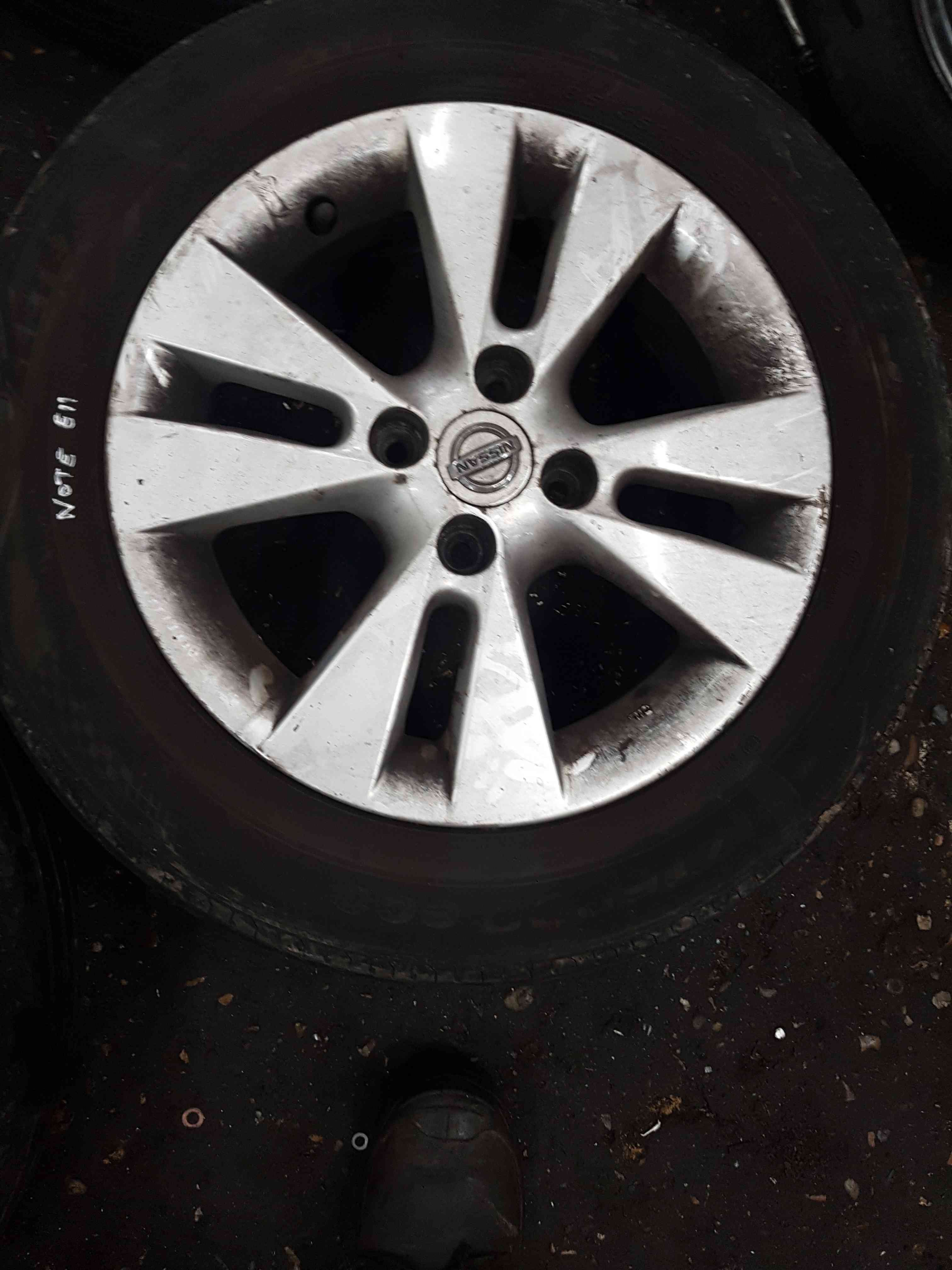 Thumb 3 Nissan Note E11 2005-2012 Alloy Wheels SET 195 55 16Inch Tyres 3/5