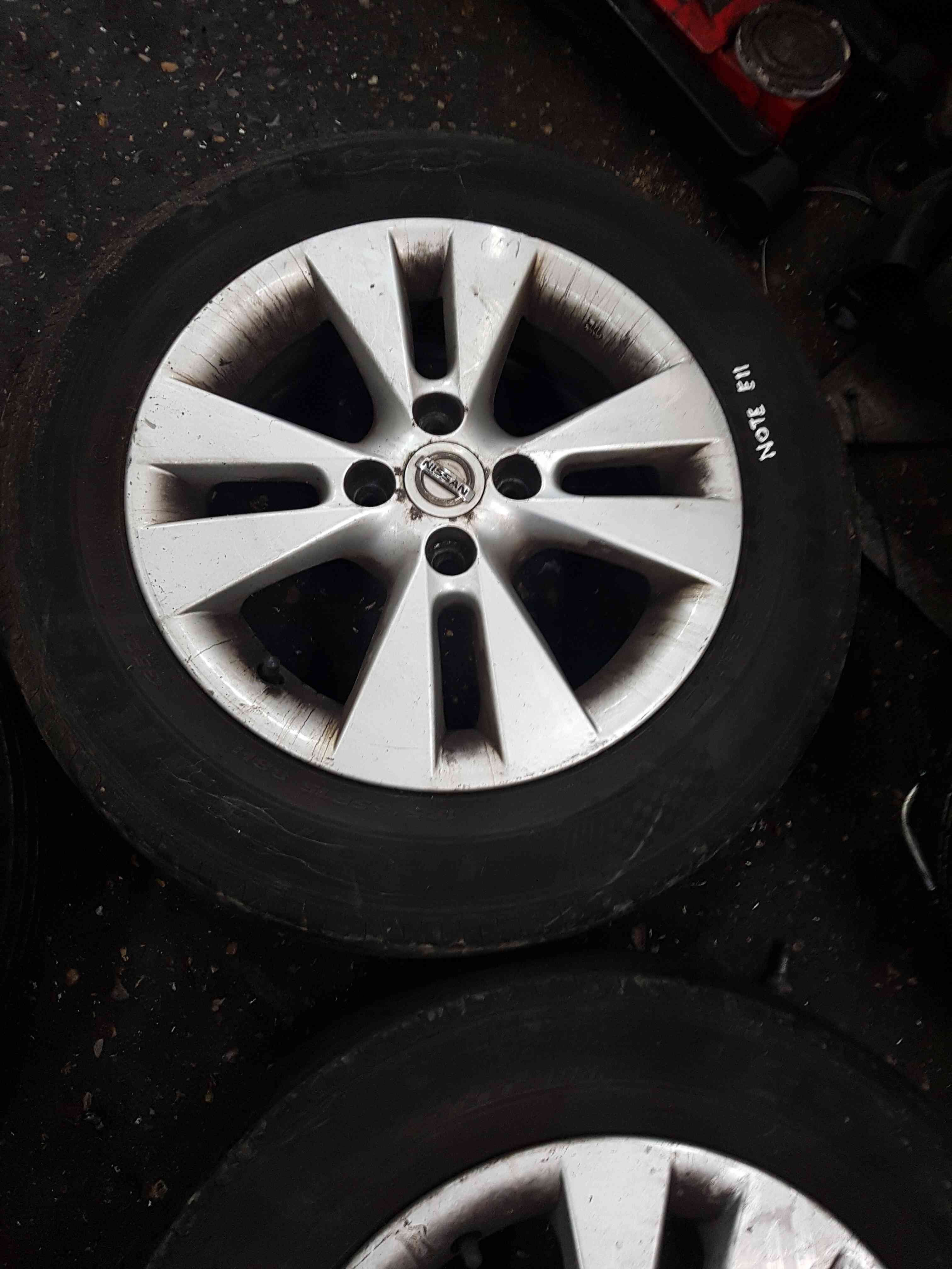 Thumb 4 Nissan Note E11 2005-2012 Alloy Wheels SET 195 55 16Inch Tyres 3/5