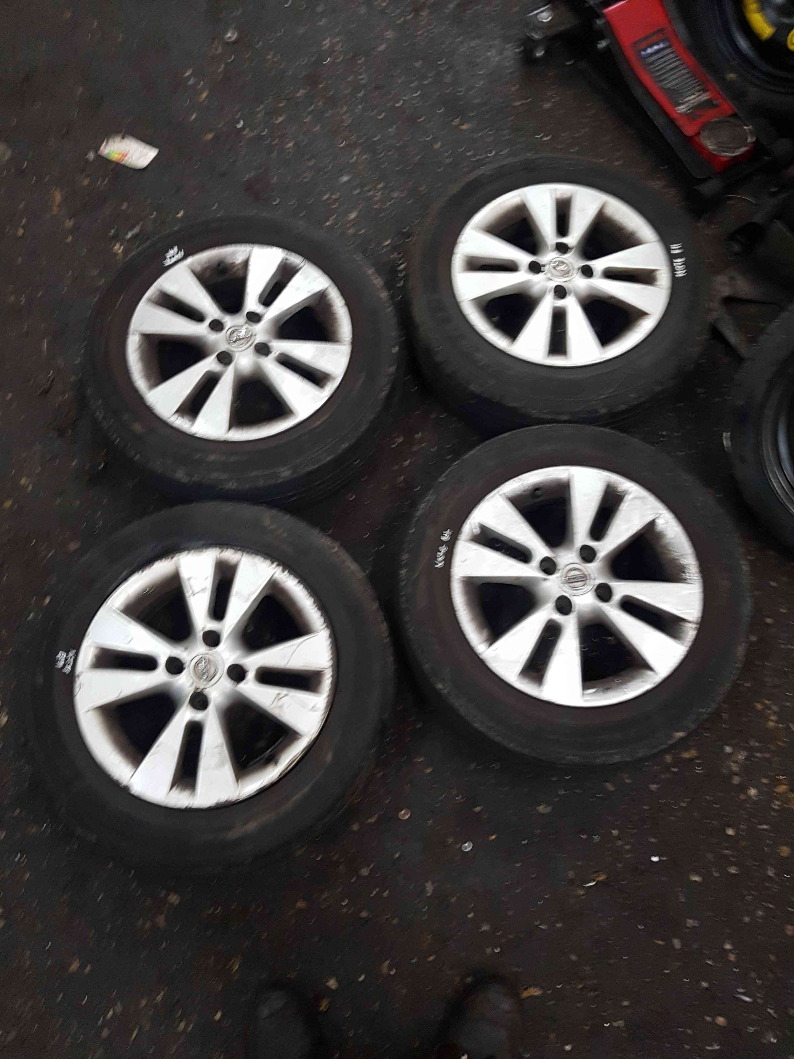 Thumb 6 Nissan Note E11 2005-2012 Alloy Wheels SET 195 55 16Inch Tyres 3/5