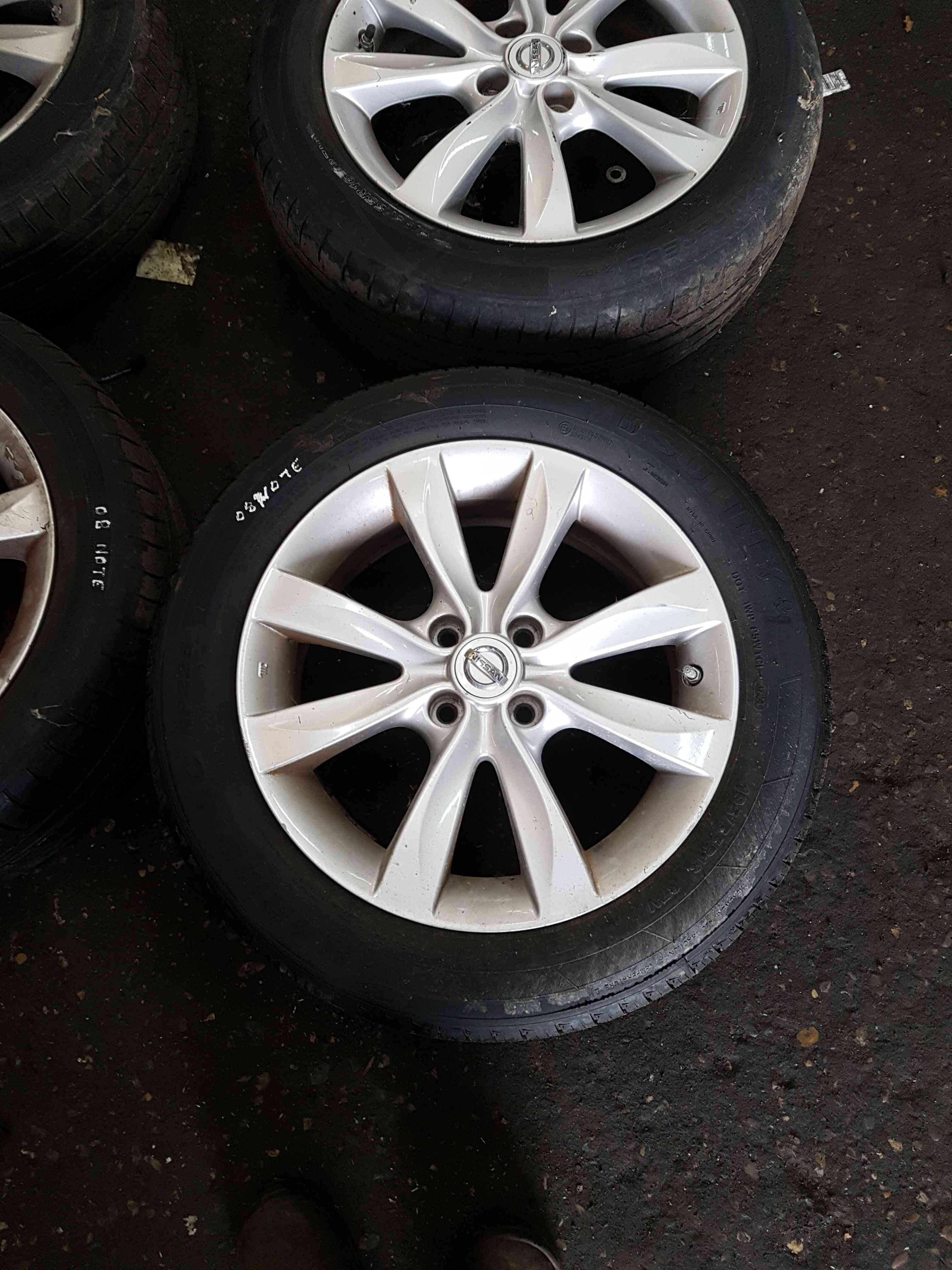 Thumb 4 Nissan Note E11 2005-2012 Alloy Wheels SET 195 55 16Inch Tyres 4/5