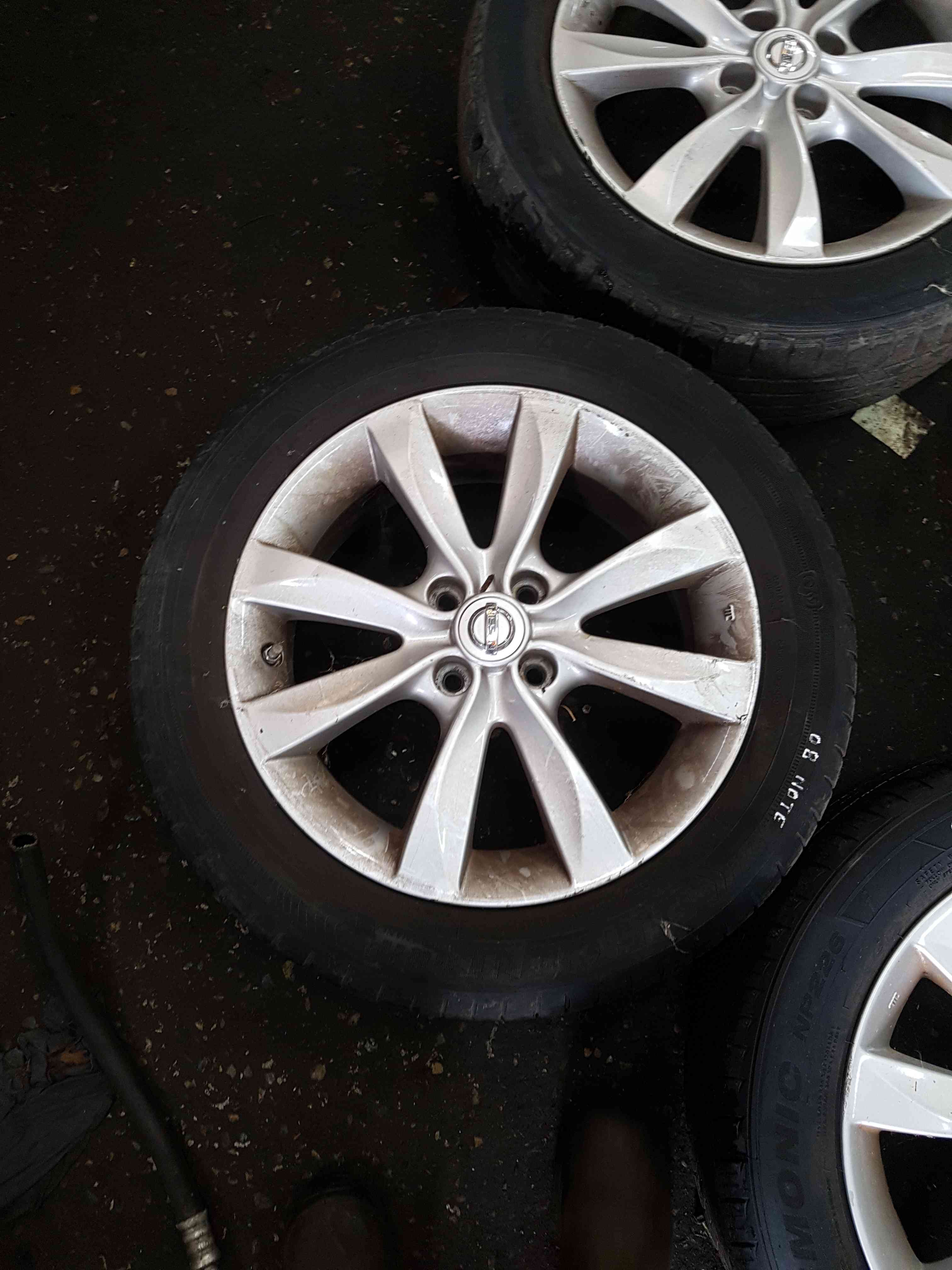 Thumb 5 Nissan Note E11 2005-2012 Alloy Wheels SET 195 55 16Inch Tyres 4/5