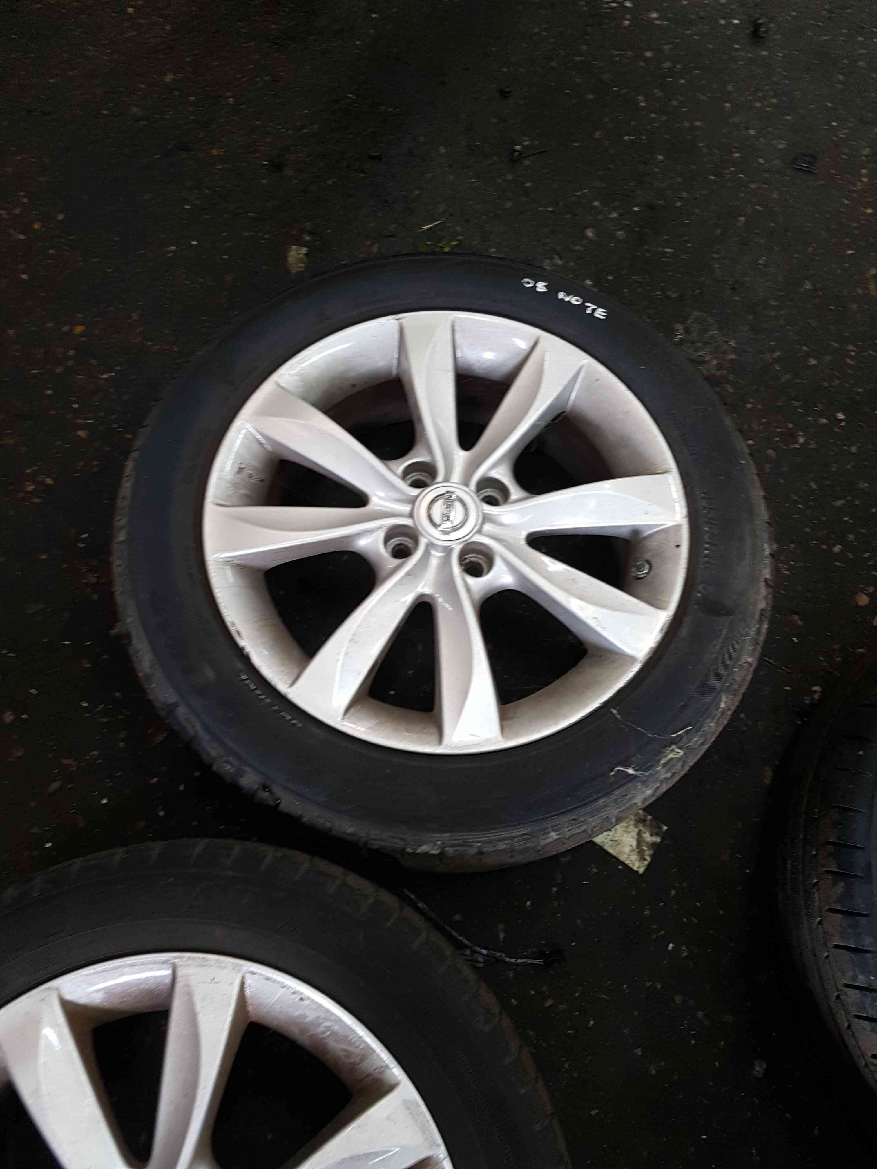 Thumb 7 Nissan Note E11 2005-2012 Alloy Wheels SET 195 55 16Inch Tyres 4/5