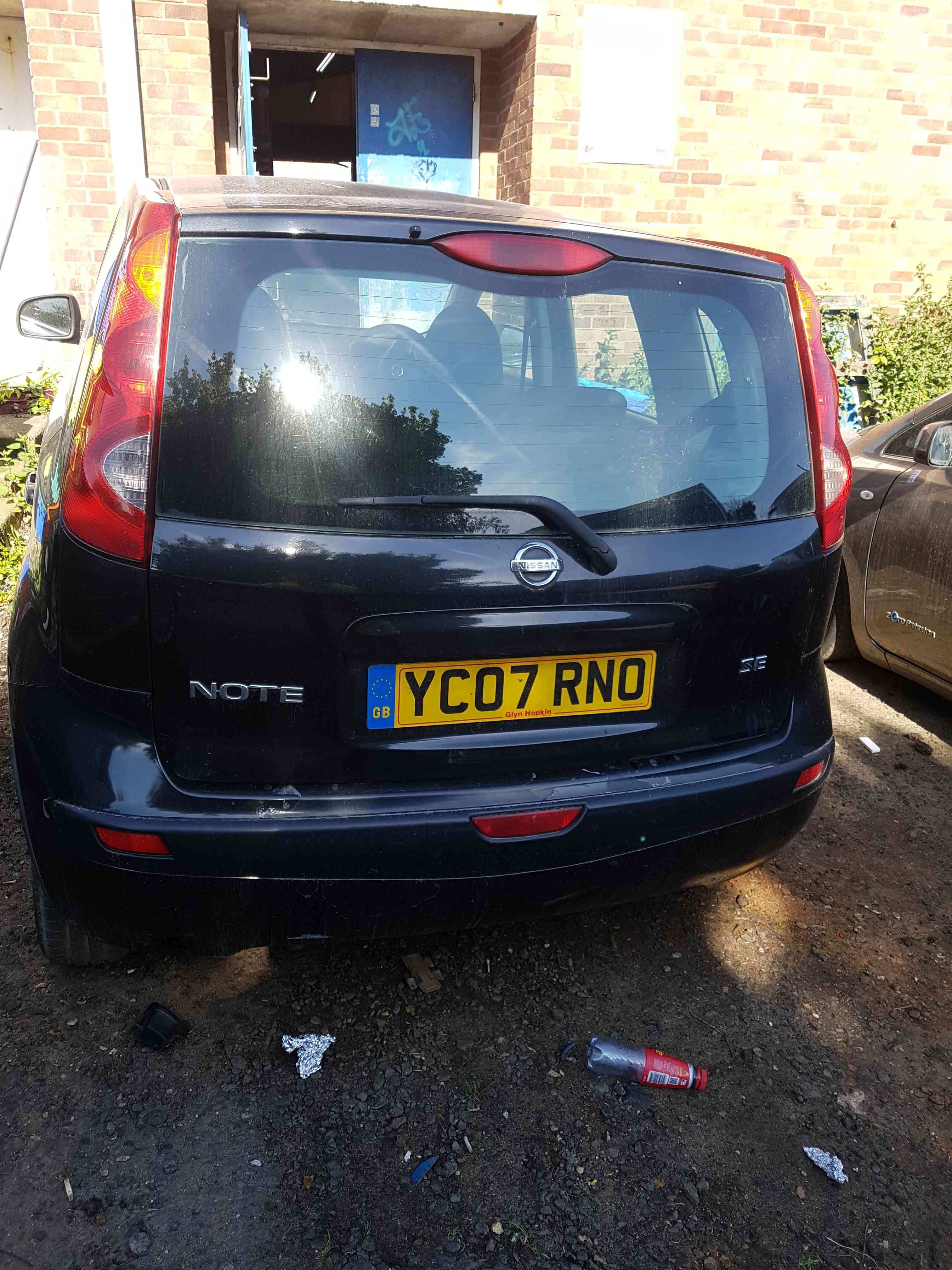 Thumb 7 Nissan Note E11 2005-2012 Boot Tailgate V11 Black