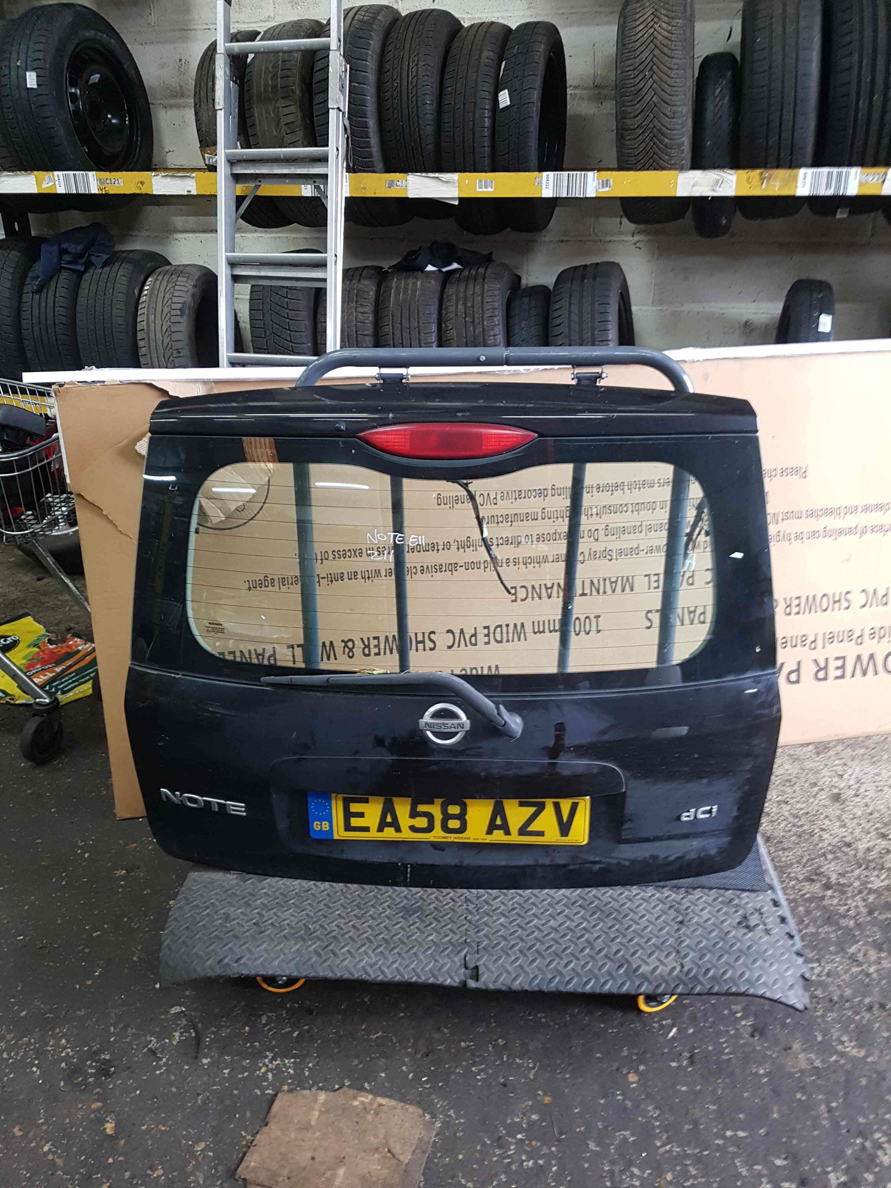 Thumb 2 Nissan Note E11 2005-2012 Boot Tailgate V11 Black Z11