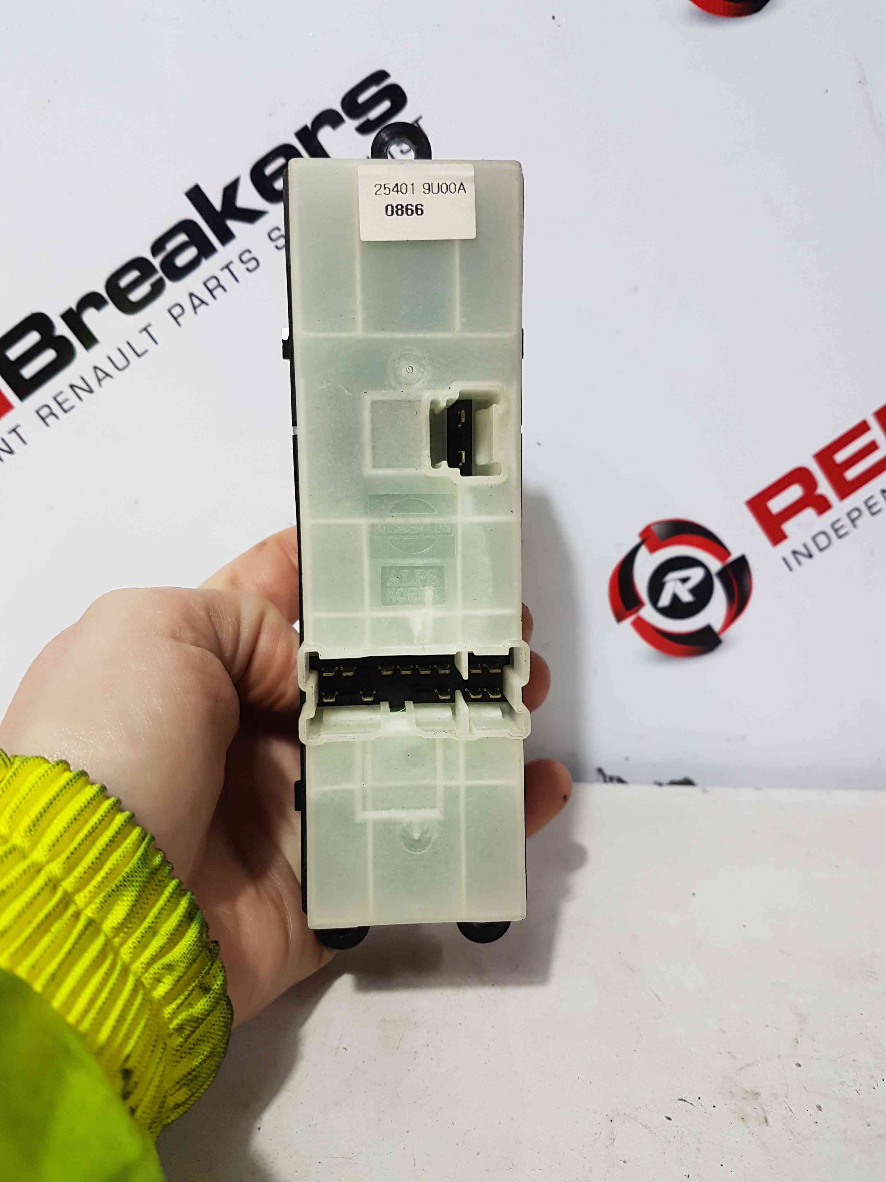 Thumb 9 Nissan Note E11 2005-2012 Drive OSF Window Switch + Panel 254019U00a